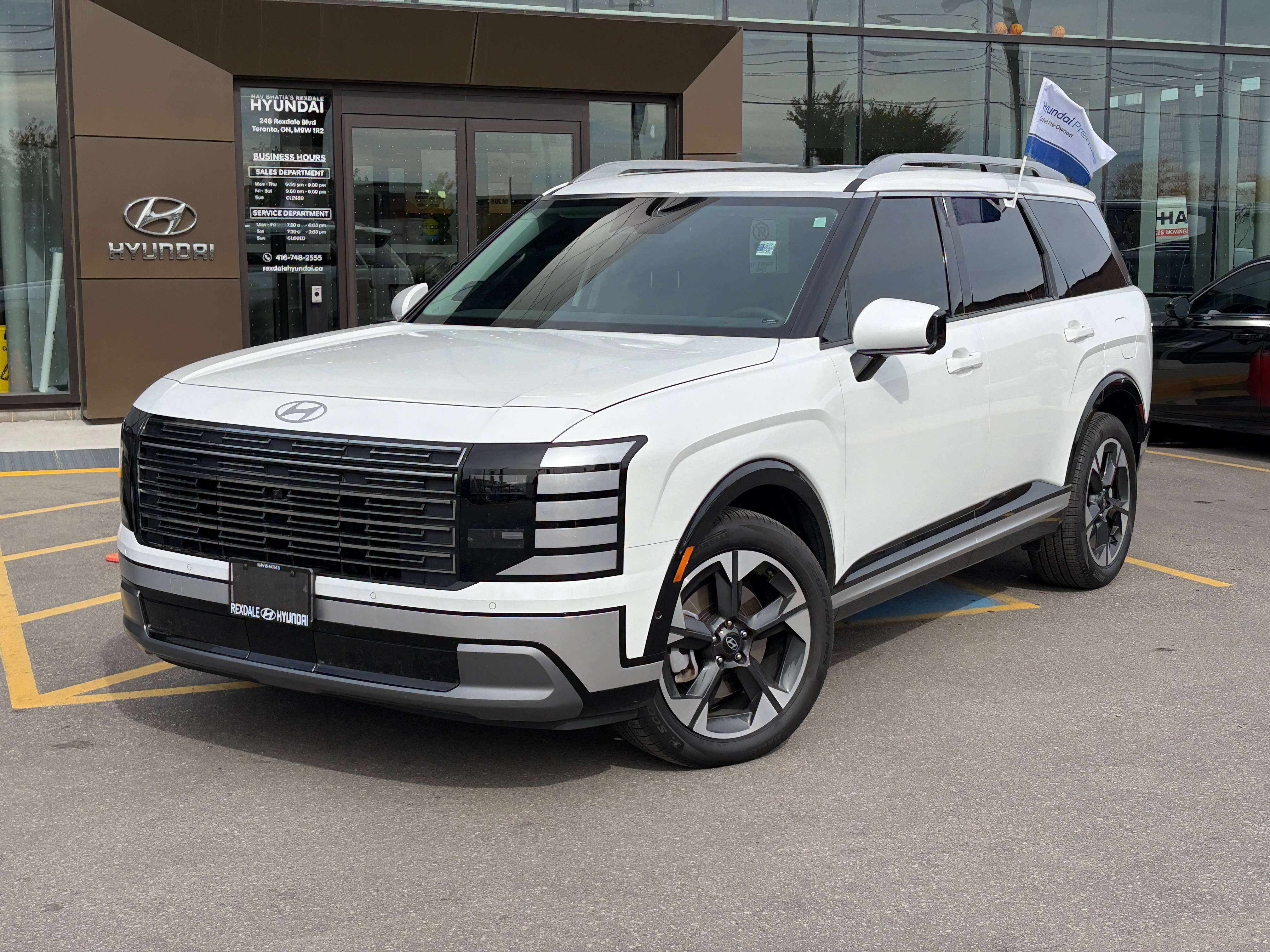 White 2026 Hyundai Palisade Hybrid SUV / Crossover  6-Speed Automatic