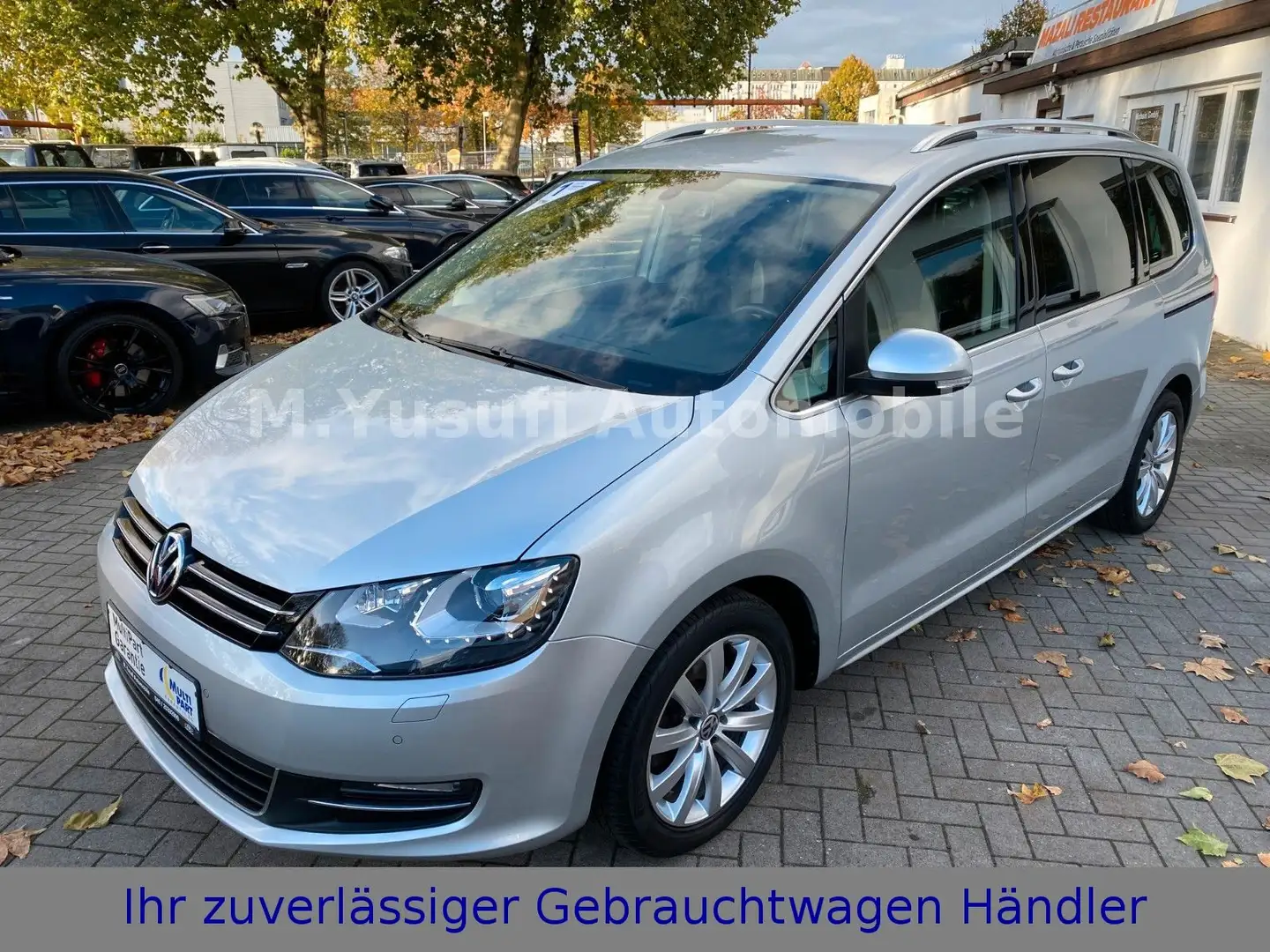 Volkswagen Sharan SHARAN 2.0 DSG HIGHLINE 7-SITZE|AHK|LEDER|NAVI Argent - 1