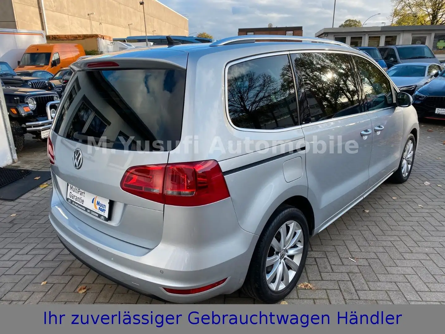 Volkswagen Sharan SHARAN 2.0 DSG HIGHLINE 7-SITZE|AHK|LEDER|NAVI Argent - 2