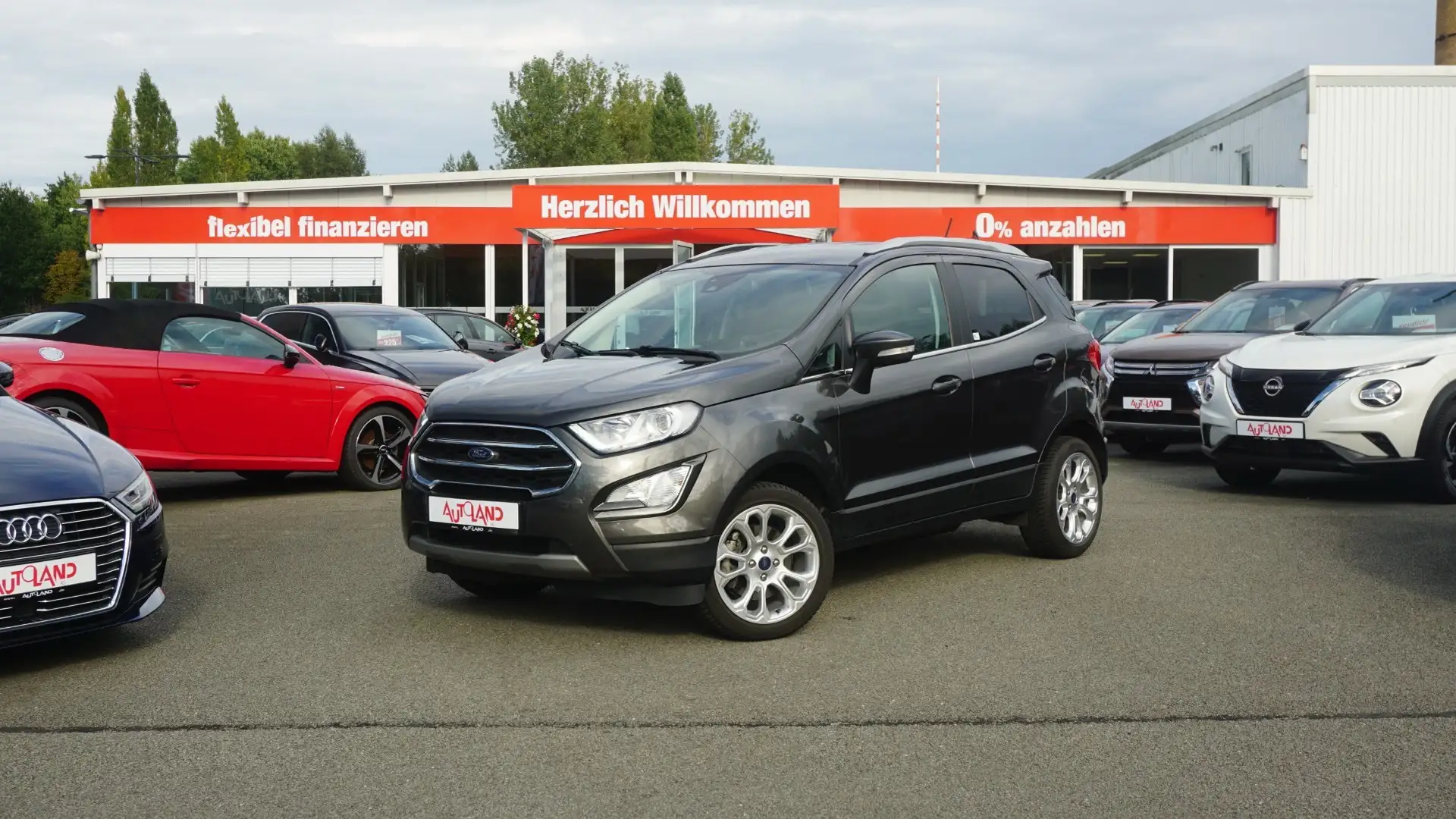 Ford EcoSport 1.0 EB Titanium Navi Sitzheizung B&O Grau - 2