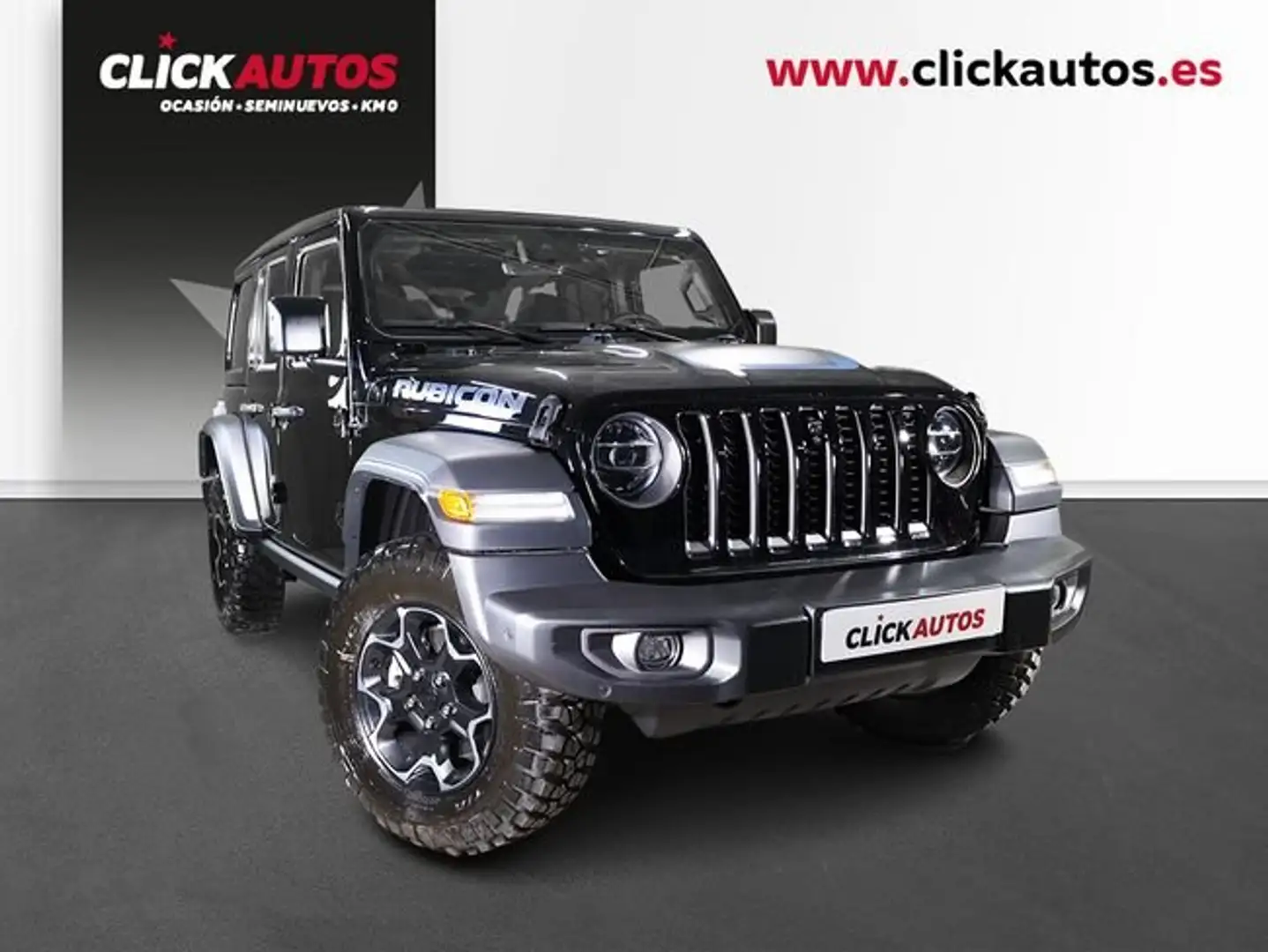 Jeep Wrangler 2.0 380CV PHEV Rubicon 8ATX Negro - 2