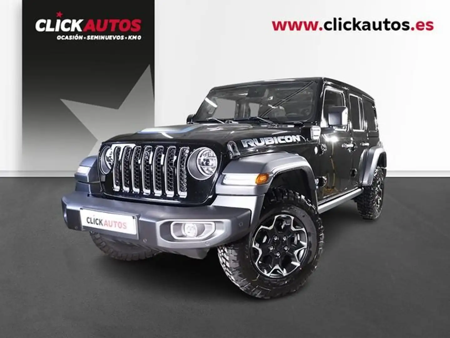 Jeep Wrangler 2.0 380CV PHEV Rubicon 8ATX Negro - 1