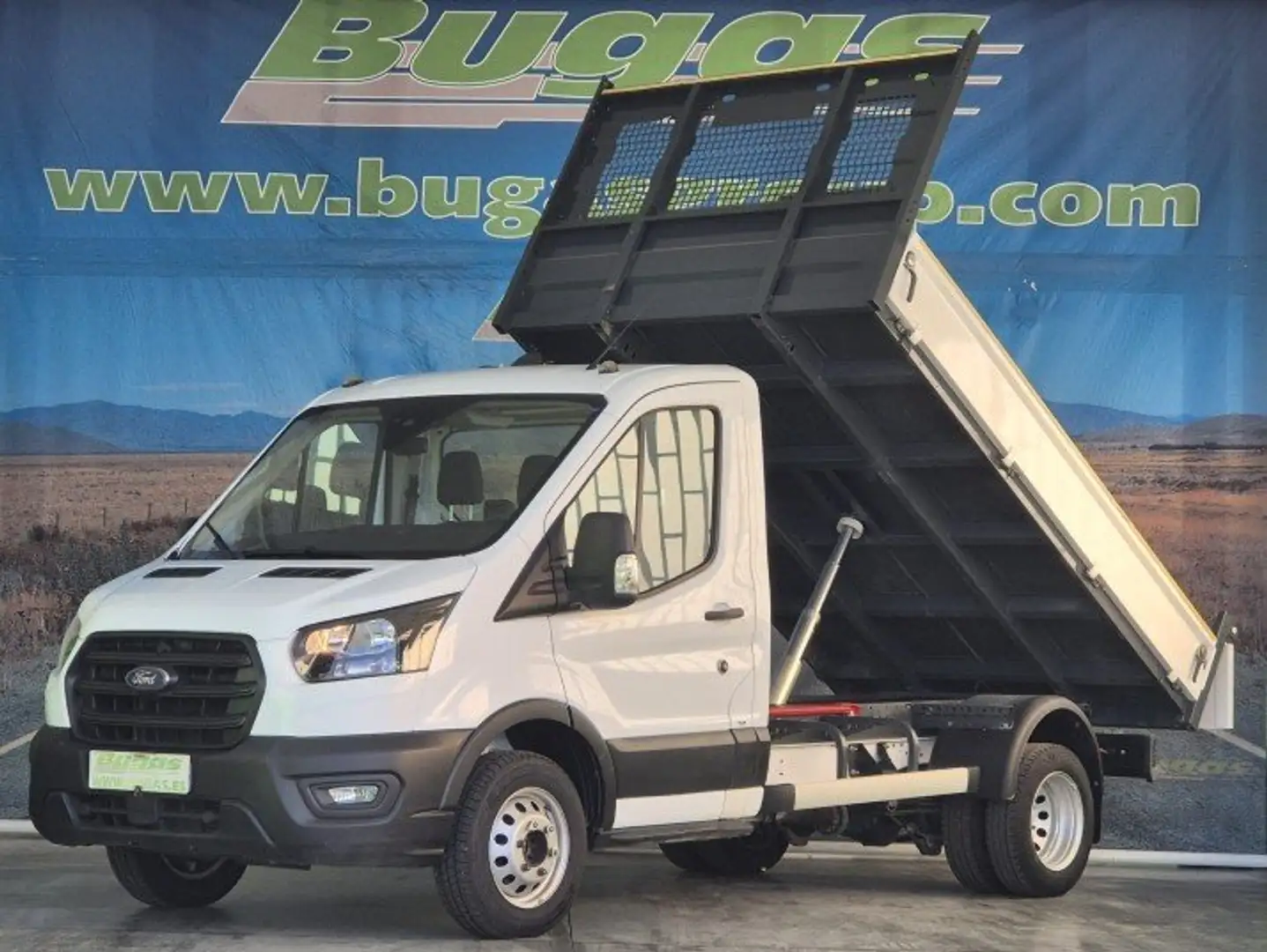 Ford Transit FORD 2.0 ECOBLUE 165 CV CAJA ABIERTA BASCU Blanco - 2