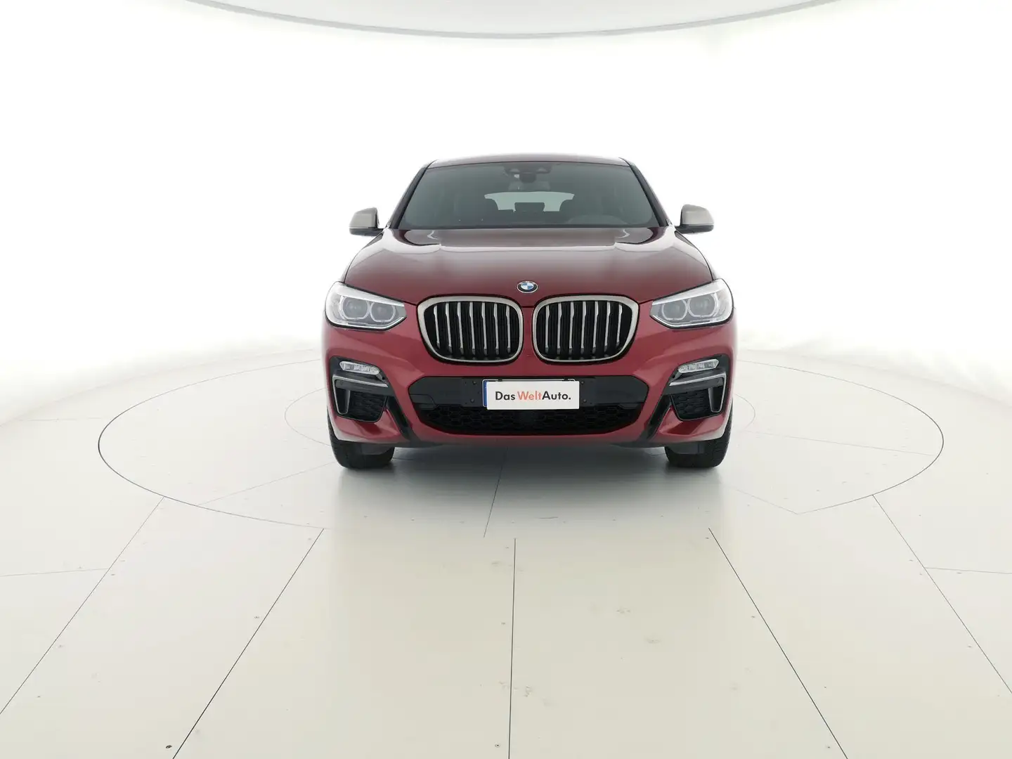 BMW X4 M xdrive m40d auto Rosso - 2