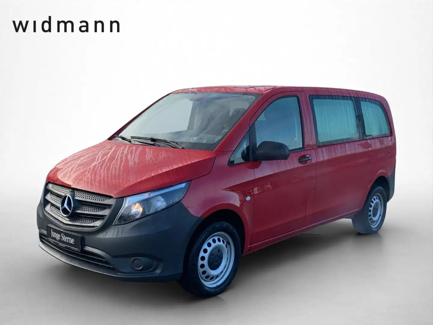 Mercedes-Benz Vito 114 CDI 4x4 Kasten Kompakt AUT KlimaA SHZ Rot - 1