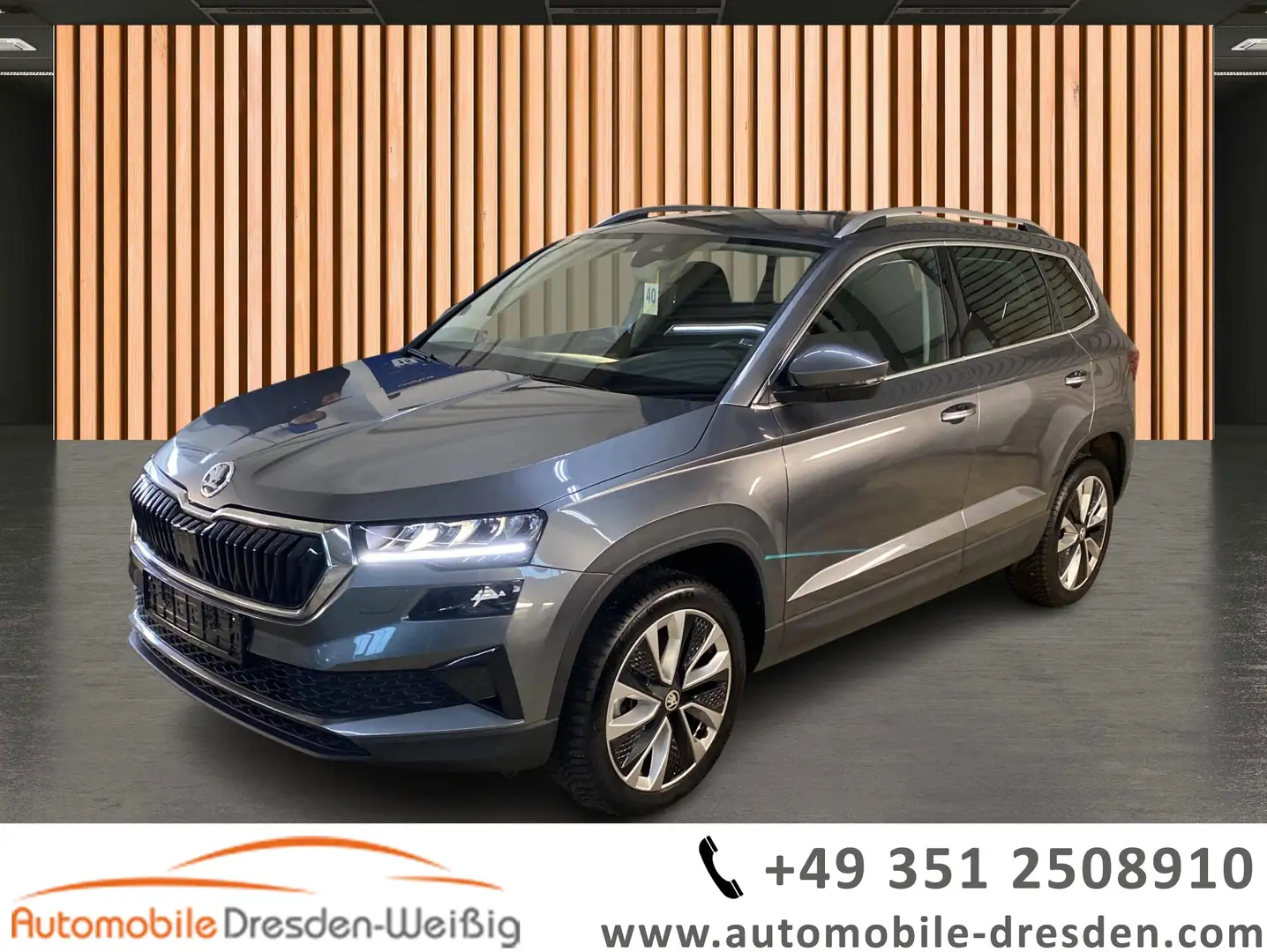 Skoda Karoq 1.5 TSI DSG Selection*Kessy*DAB*LED Gris - 1