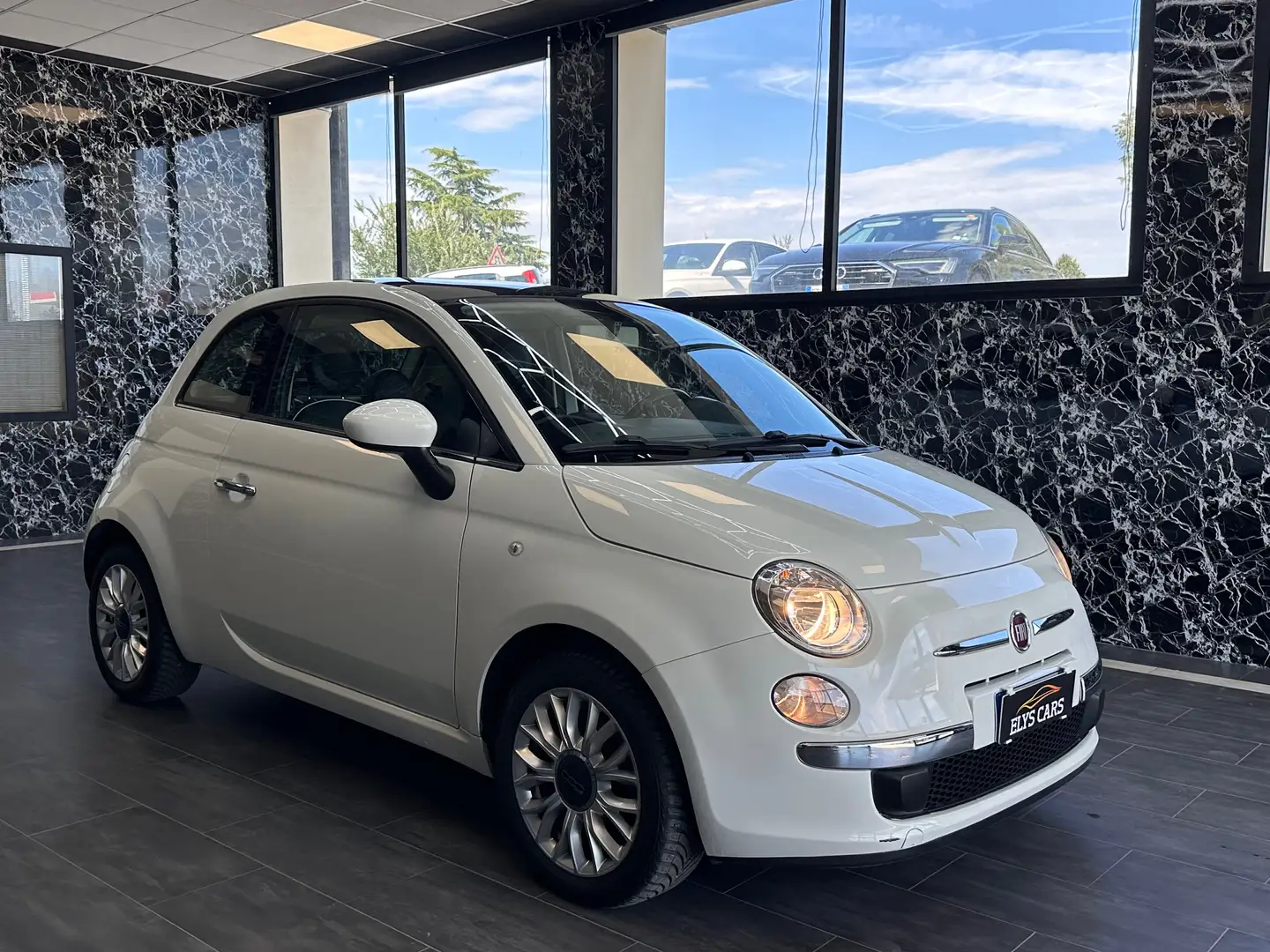 Fiat 500 1.2 Lounge 69cv my14 Blanc - 1