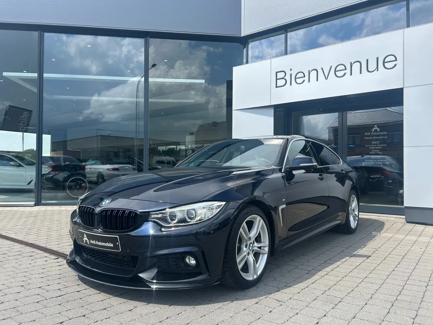 BMW 418 d *GARANTIE 12 MOIS*1er PROP*PACK M*GPS PRO*XENON* plava - 1