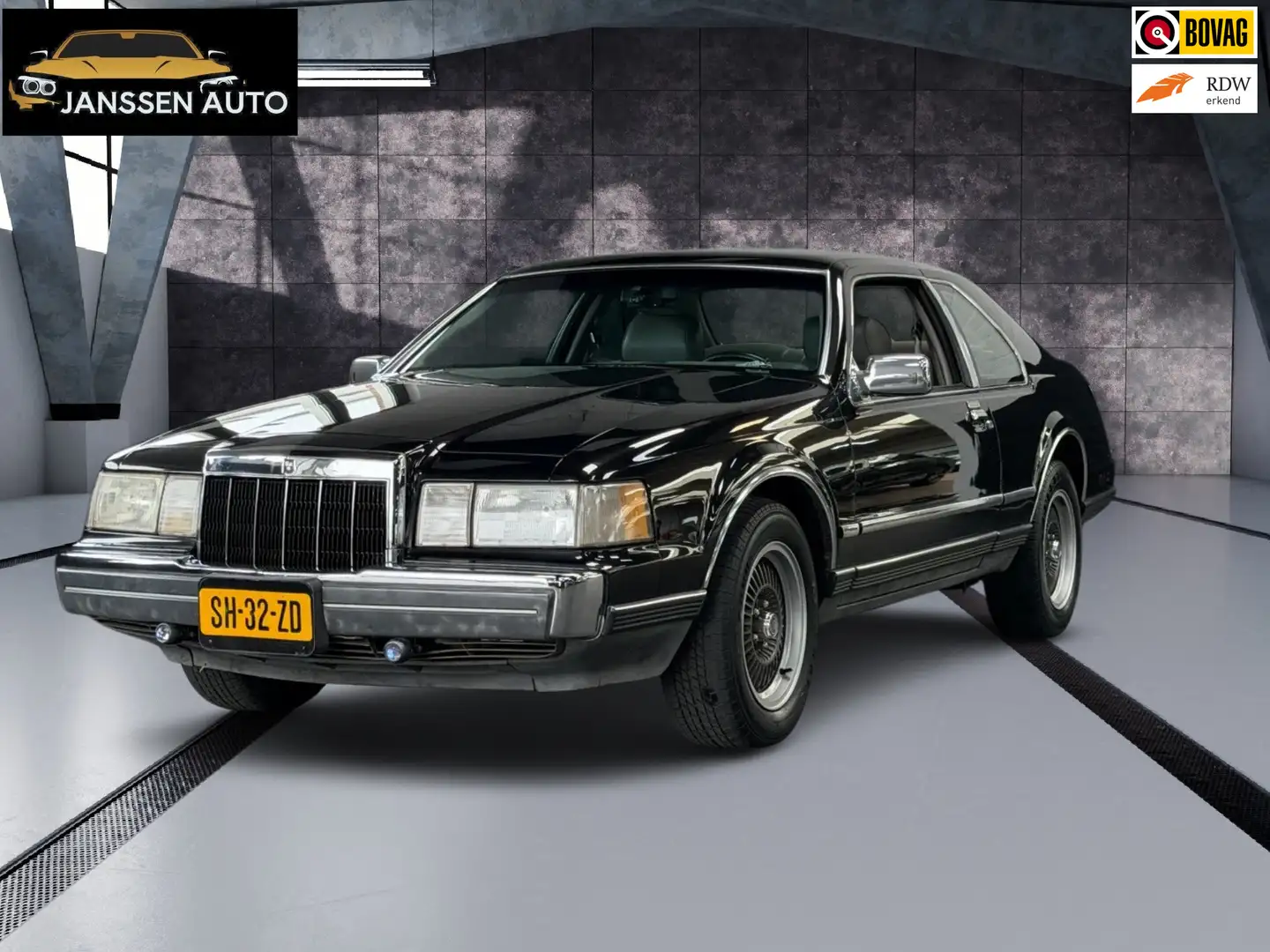 Lincoln Continental 5.0 Mark VII LSC | NL Auto | Nette auto Schwarz - 1