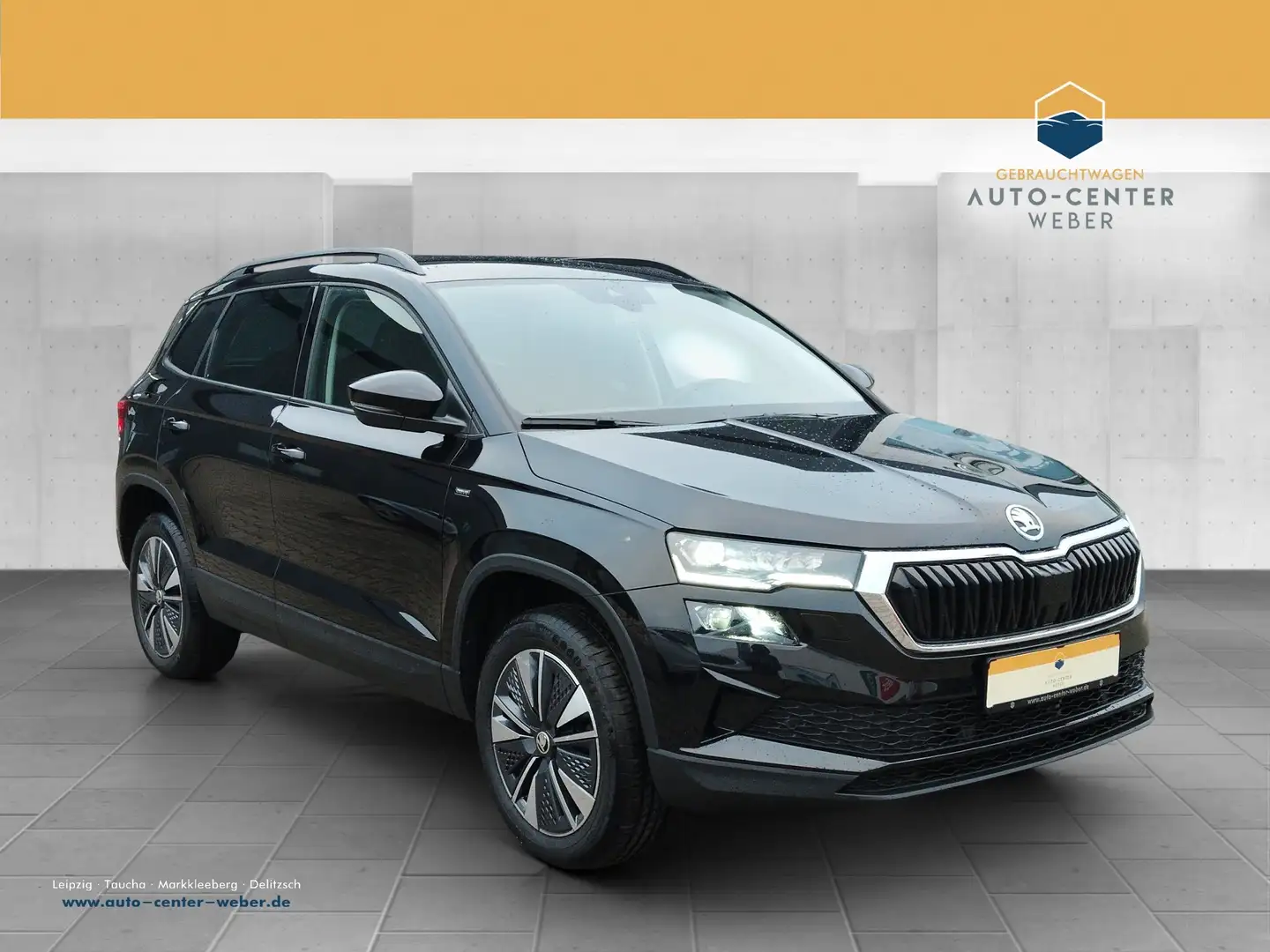 Skoda Karoq 1.5 TSI Drive ACC*AHK*KlimaA*LED*Navi*PDC Schwarz - 1