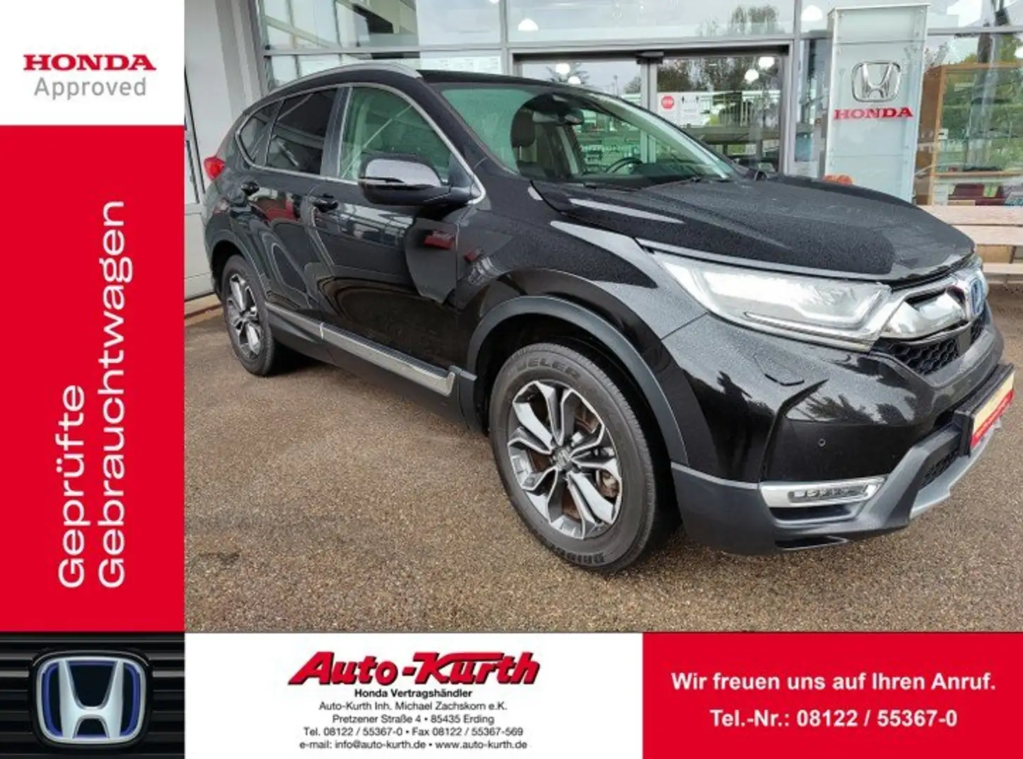Honda CR-V CR-V e:HEV 2.0 i-MMD Hybrid 4WD Lifestyle -AHK Schwarz - 1