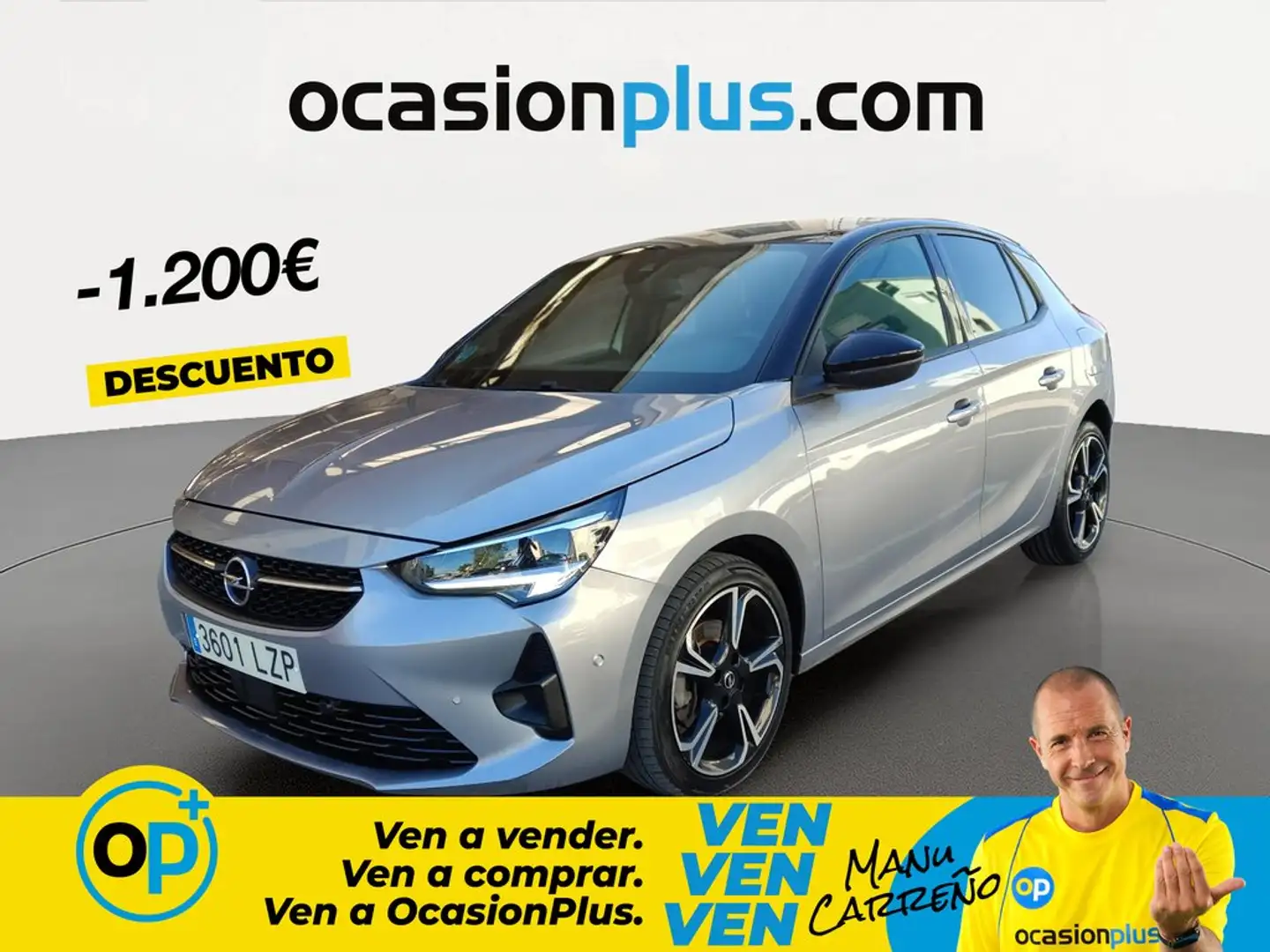 Opel Corsa 1.2T XHT S/S GS-Line AT8 130 Gris - 1