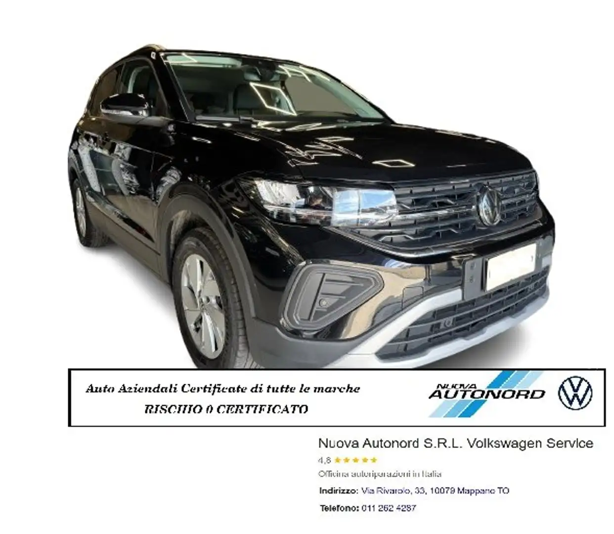 Volkswagen T-Cross T-Cross 1.0 tsi EDITION PLUS 115cv dsg Zwart - 1