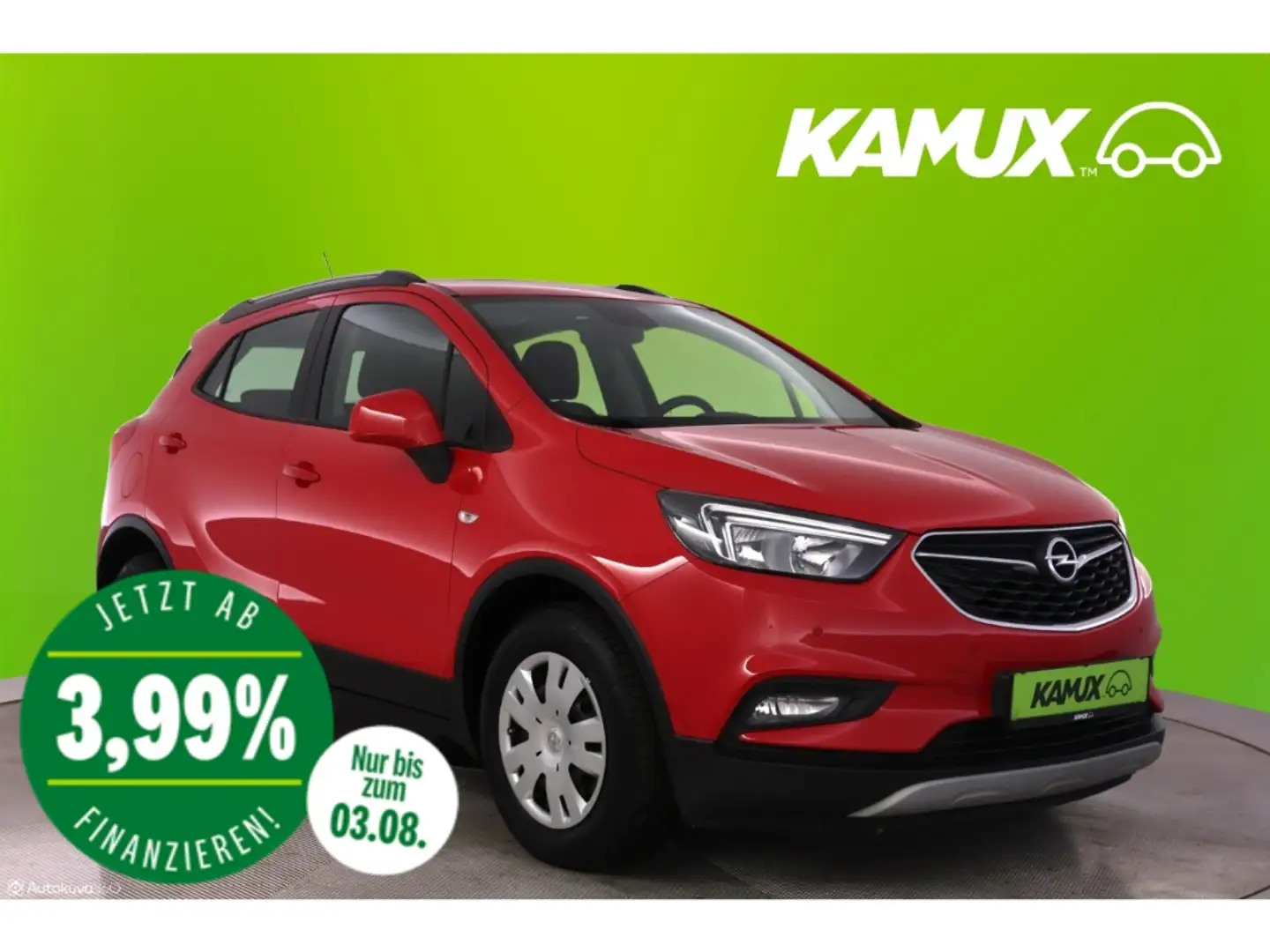 Opel Mokka X 1.4T Edition+CARPLAY+TEMPO+GSD+KLIMA Czerwony - 1
