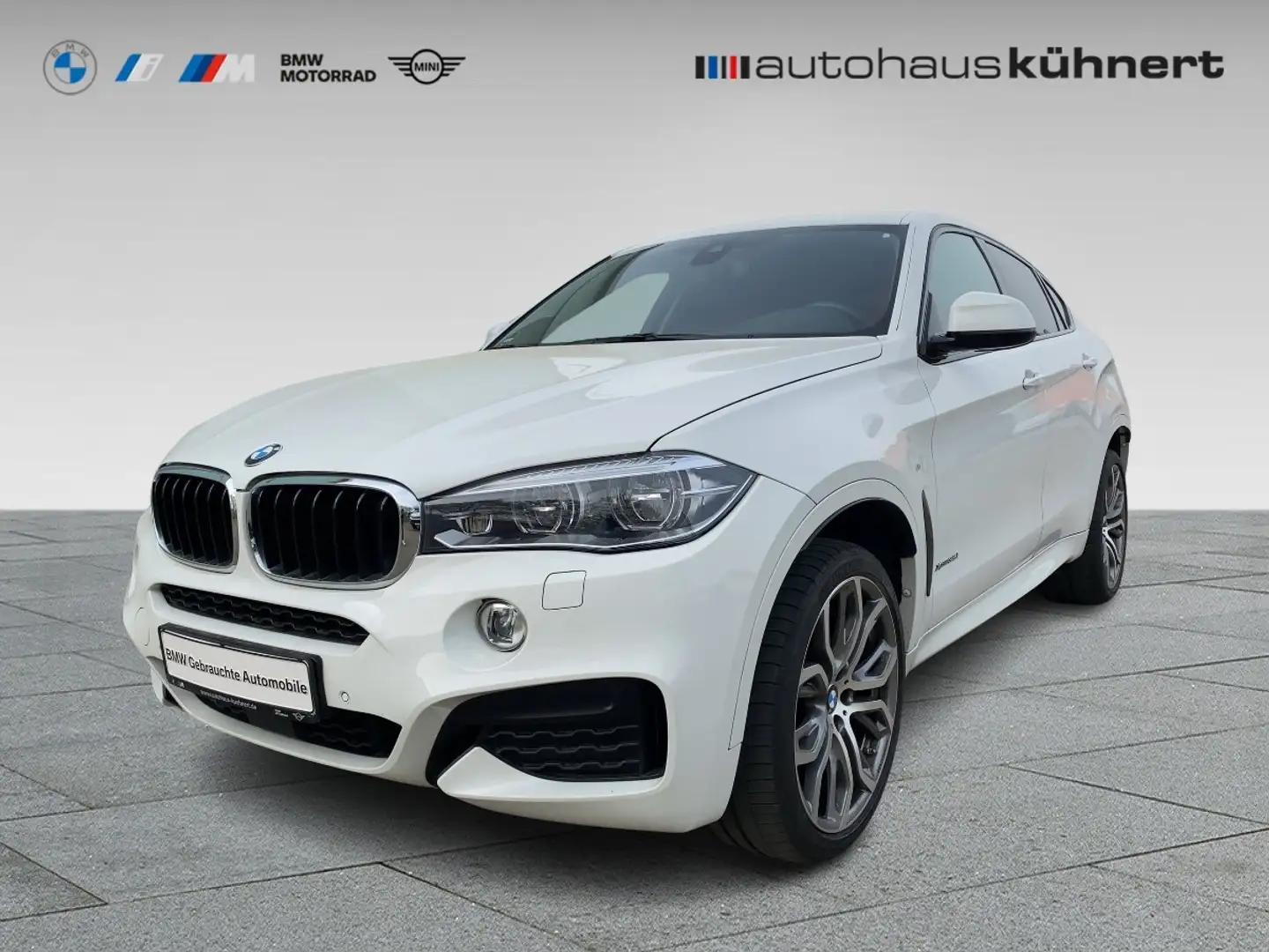 BMW X6 xDrive35i ///M-Sport  SpurAss Luftfed. StHzg ACC White - 1