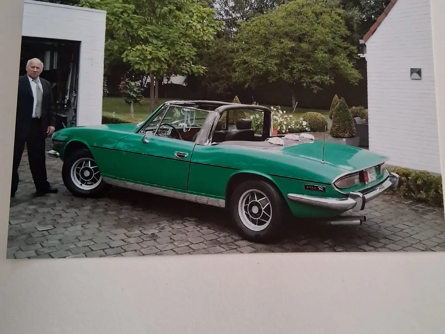 Triumph Stag Mk2 convertible V8 Green - 2