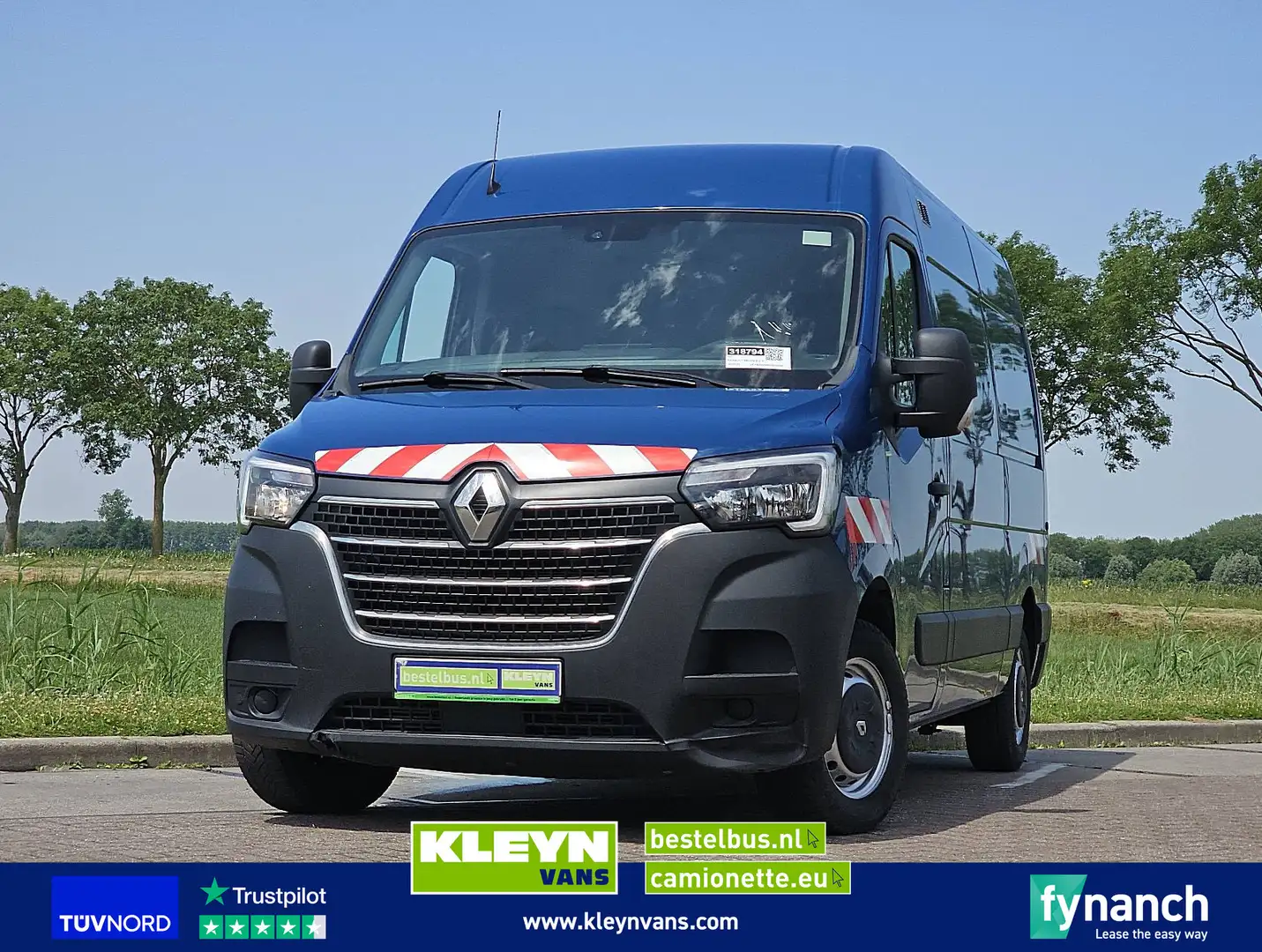 Renault Master 2.3 L2H2 Navi Euro6 AC! Blauw - 1