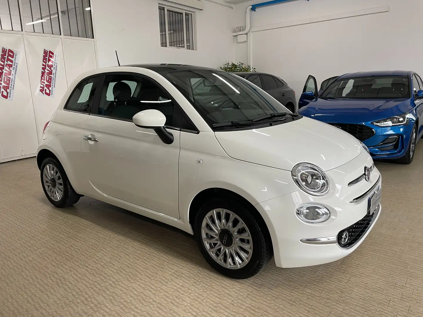 Fiat 500 1.0 hybrid Dolcevita 70cv 2024 Web Edition Bianco - 1