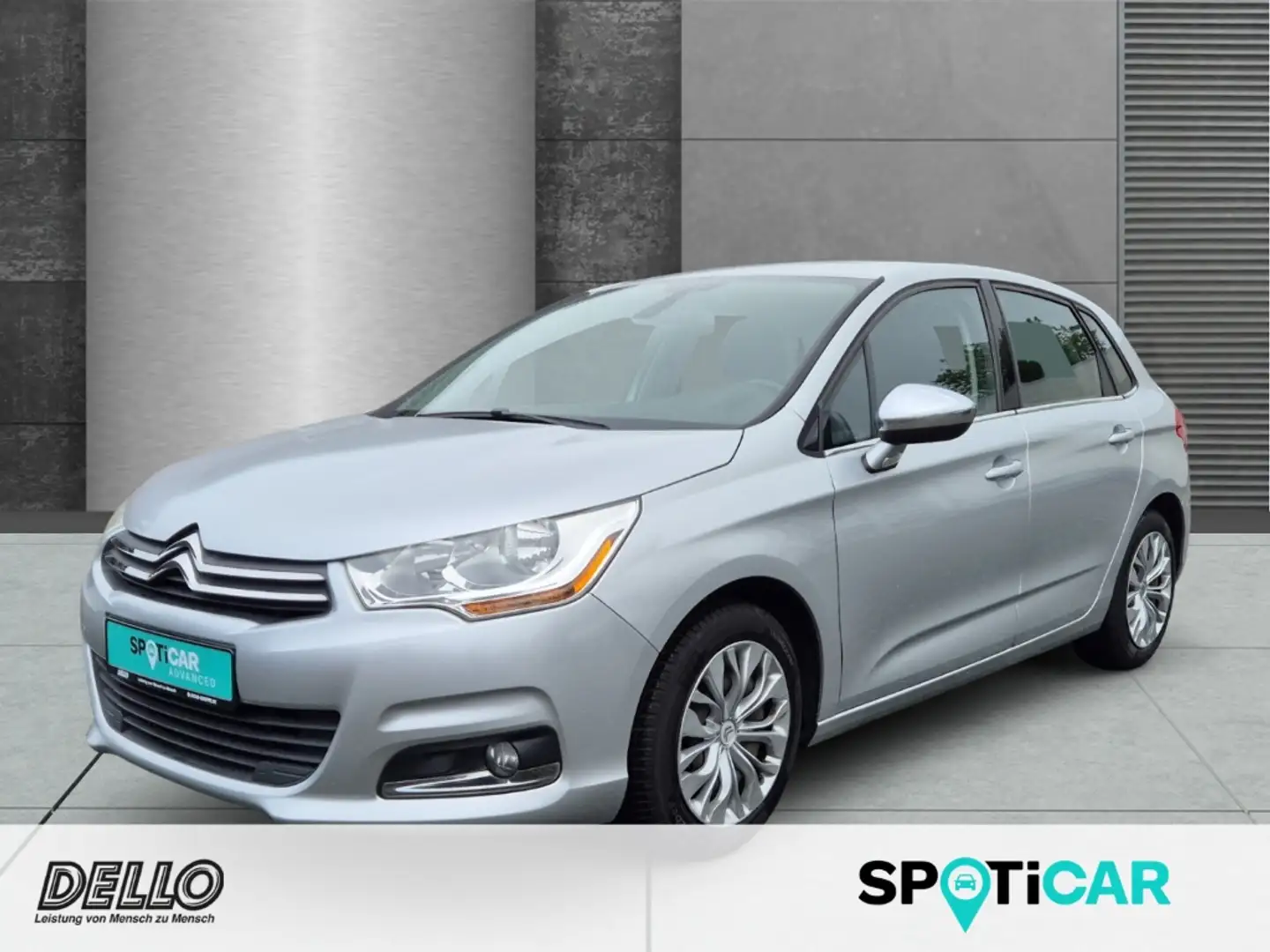 Citroen C4 Selection 1.4 VTi Mehrzonenklima SHZ Notbremsass. Plateado - 1