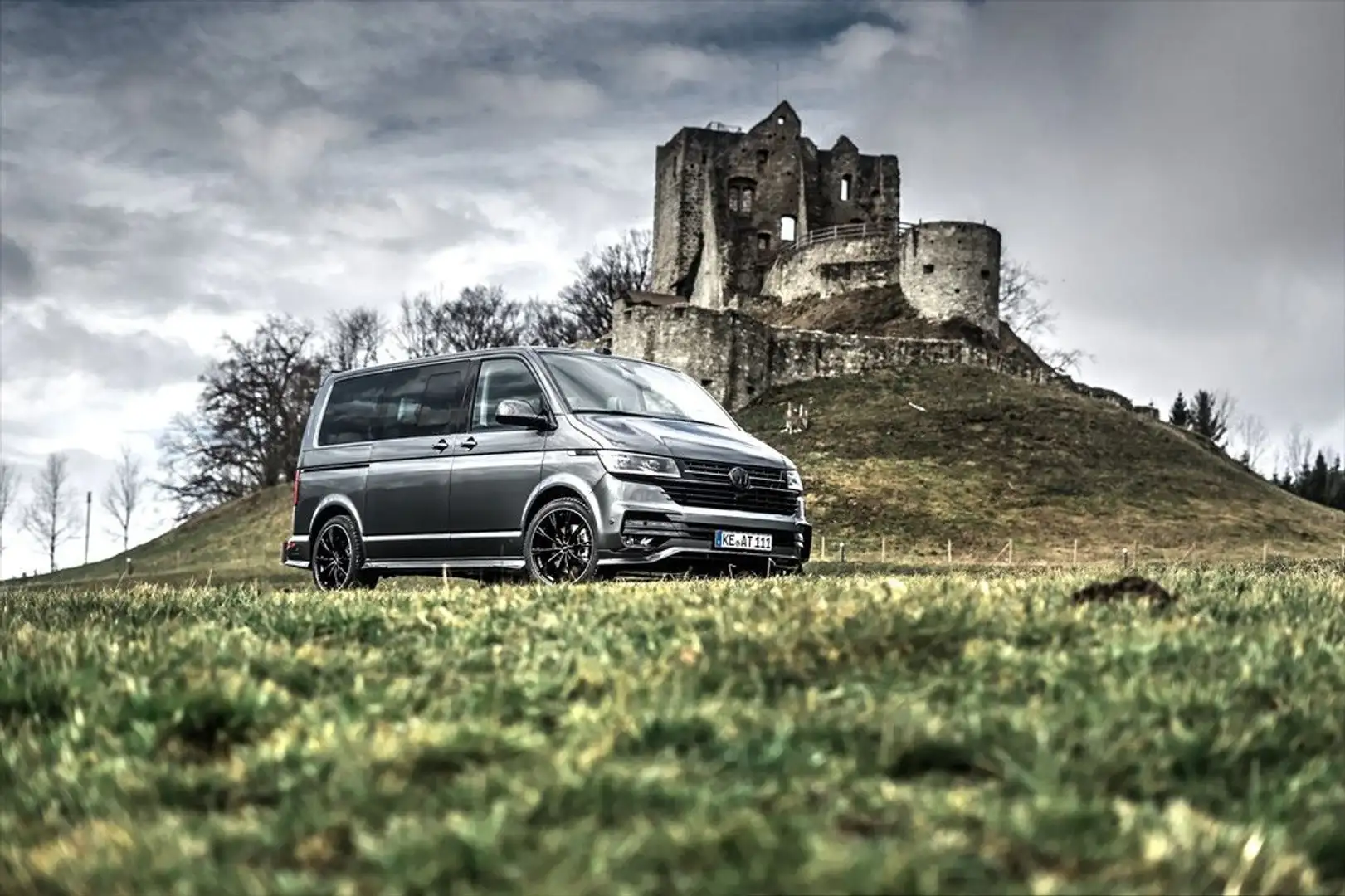 Volkswagen T6 Multivan T6.1 Highline DSG 4MOTION 169KW *ABT-SPORTSLINE* Gris - 1
