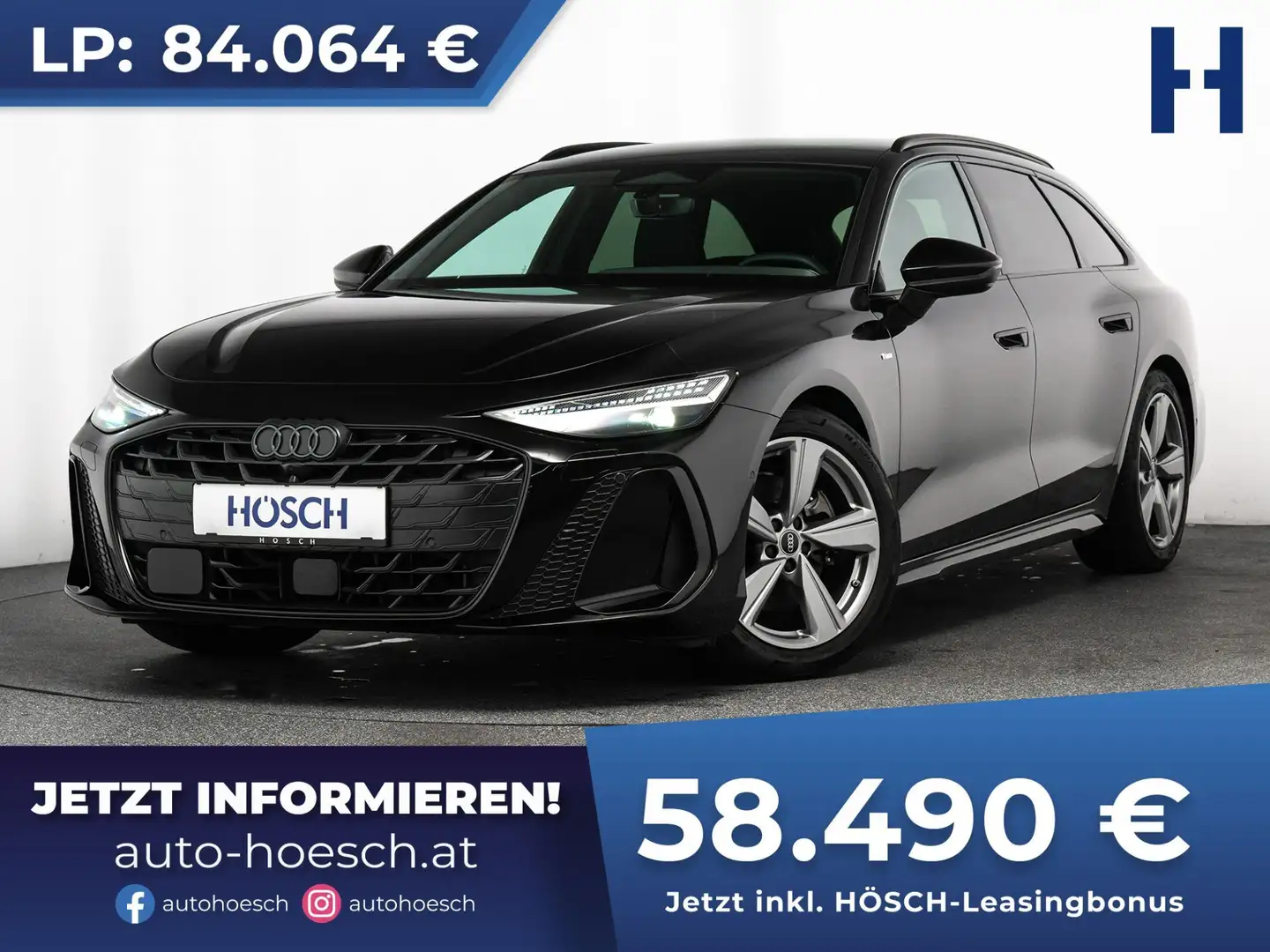 Audi A6 Avant TDI 2xS-LINE OPTIK TECH PLUS PANO ++ Schwarz - 1