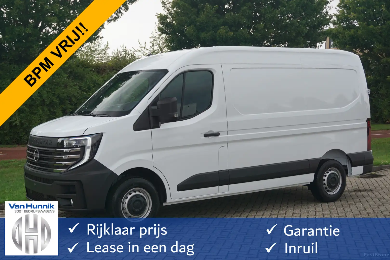 Nissan Interstar 3.5T 130PK N-Connecta L2H2 BPM VRIJ!! 10" R-Link A Blanc - 1