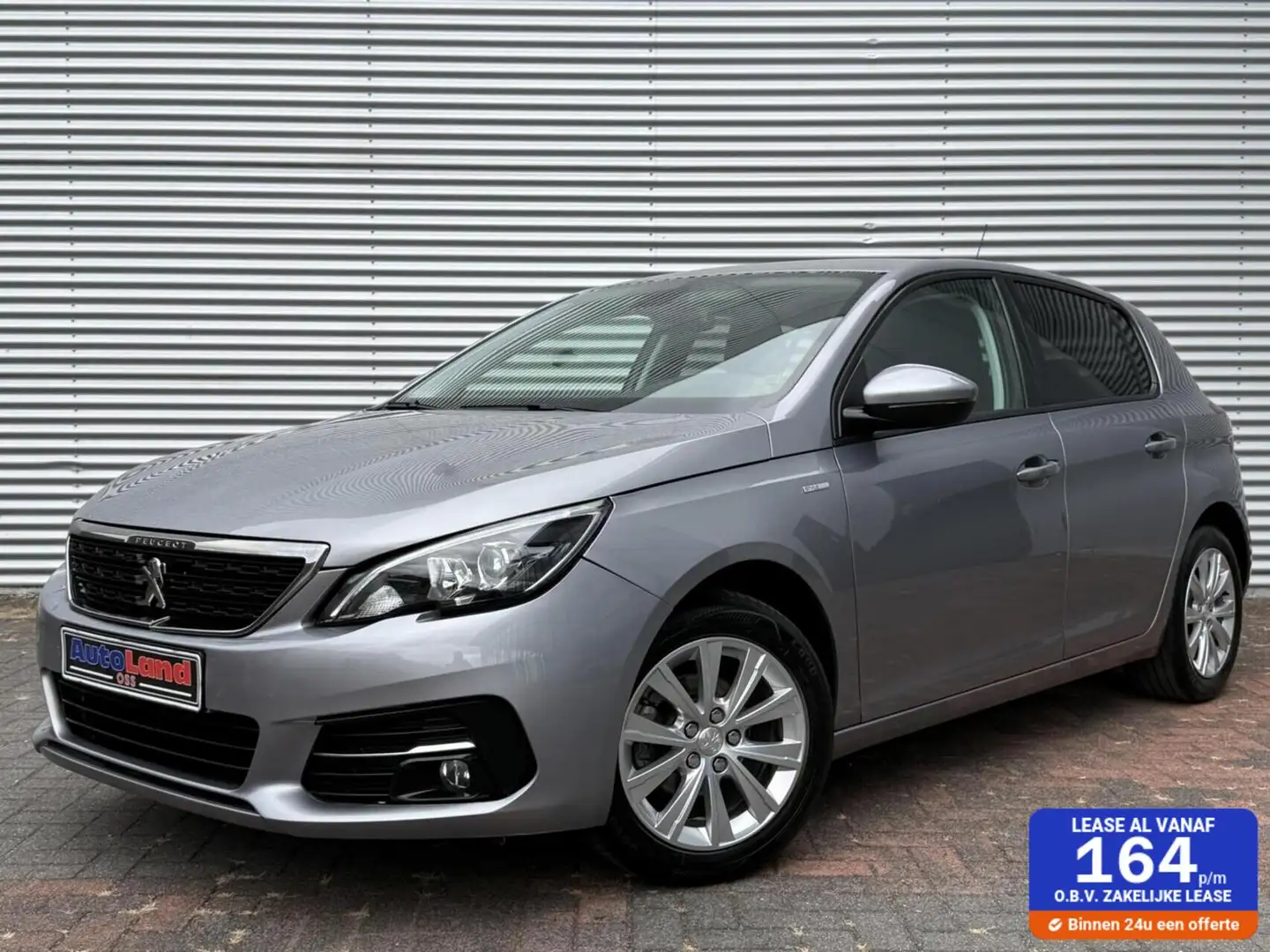Peugeot 308 1.2 PureTech Cruise Led Carplay Navi 6 Bak 2018 Ee Grijs - 1