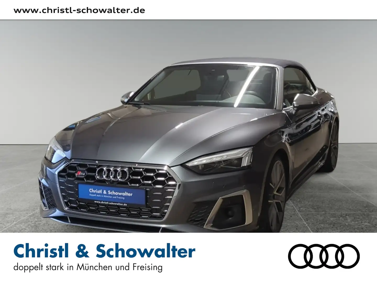Audi S5 Cabriolet 3.0 TFSI quat tiptronic LASER NAVI Grau - 1