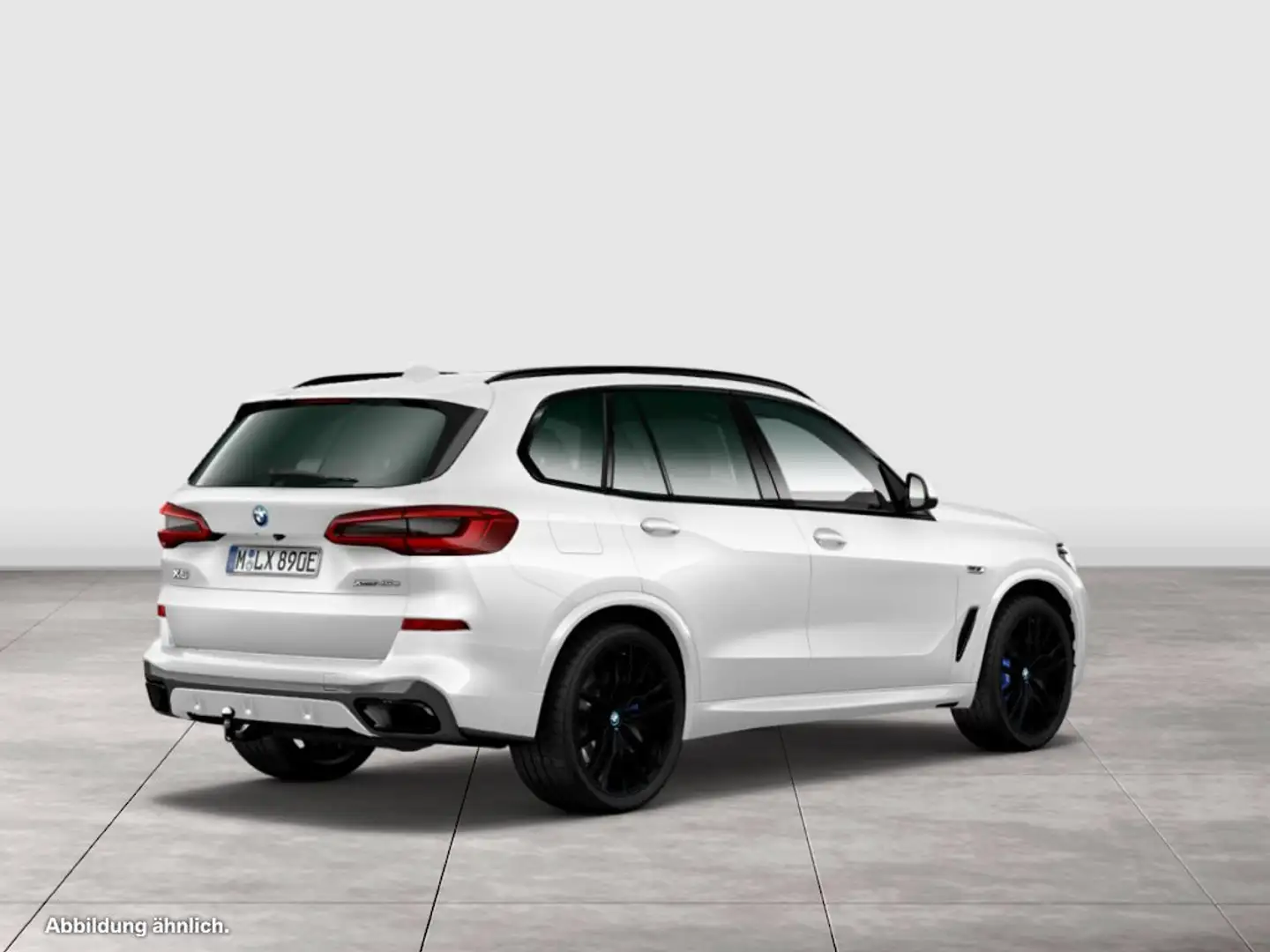 BMW X5 xDrive45e M Sport HUD+PANO+ACC+AHK+HIFI+NAVI+LASER Weiß - 2