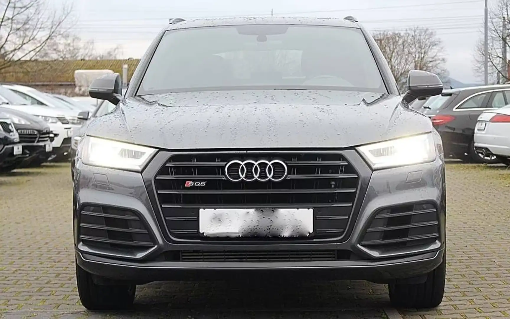 Audi SQ5 3.0 TFSI quattro/PANO/LEDER/NAVI/XENON/RCAM Gris - 2