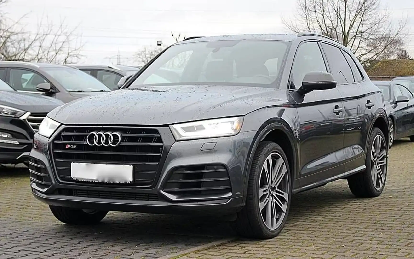 Audi SQ5 3.0 TFSI quattro/PANO/LEDER/NAVI/XENON/RCAM Gris - 1