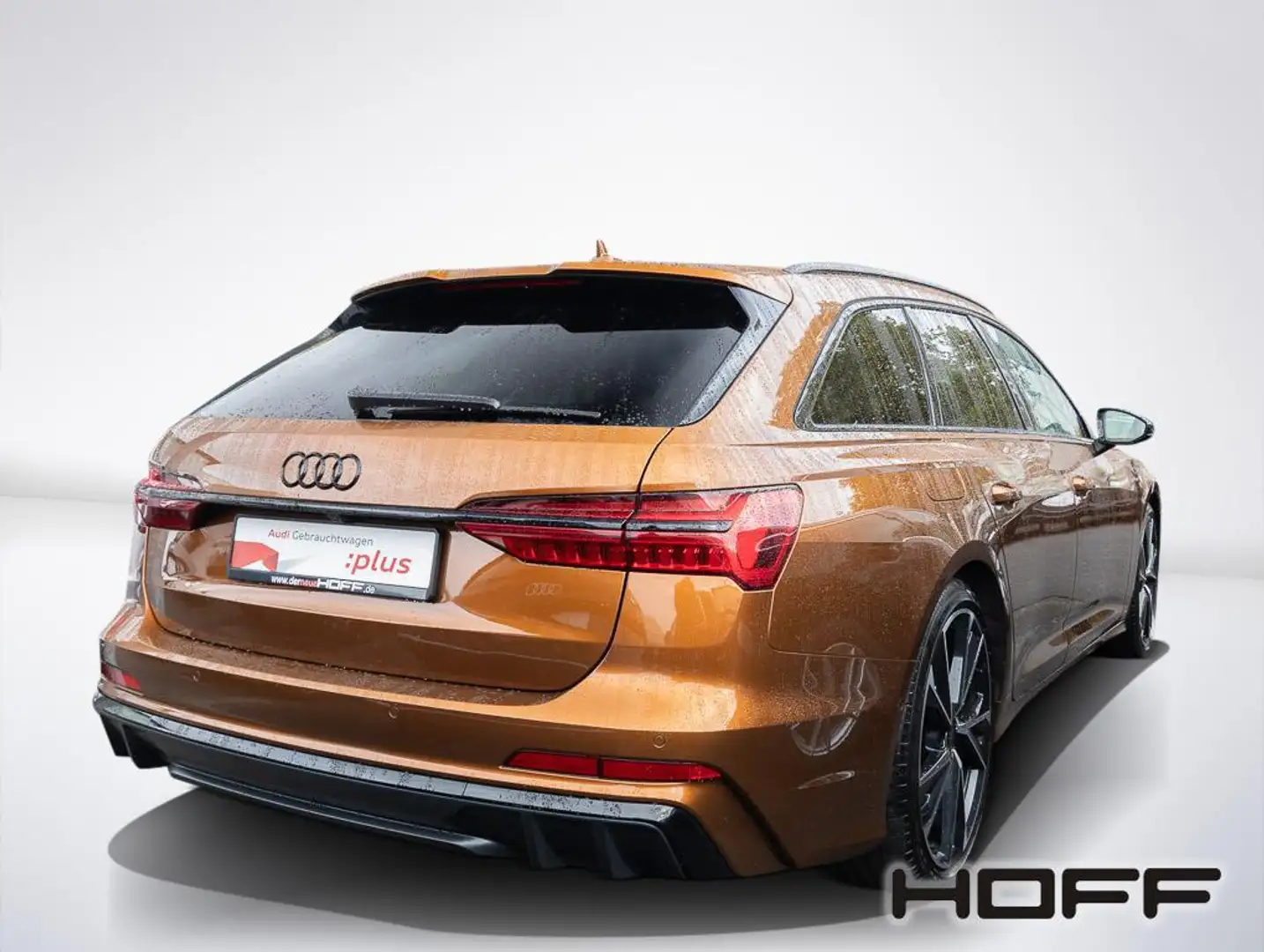 Audi S6 Avant TDI quattro Pano HD Matrix Luftfeder 21Zoll Brązowy - 2