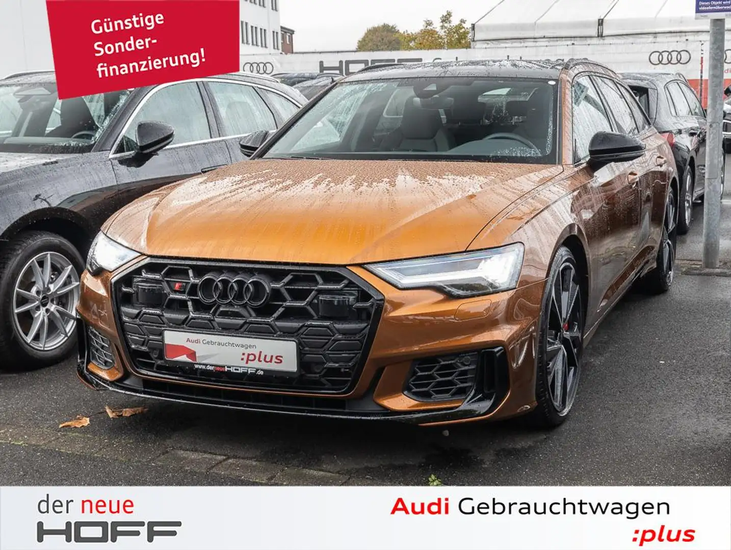 Audi S6 Avant TDI quattro HD Matrix Luftfeder 21Zoll Pano Braun - 1