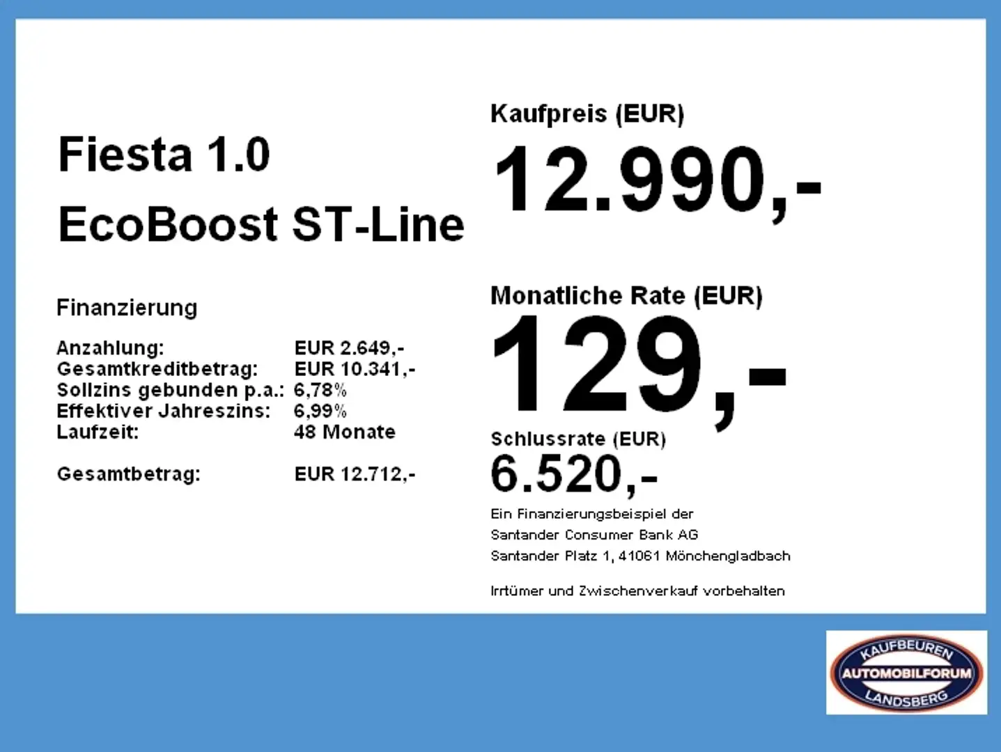 Ford Fiesta 1.0 EcoBoost ST-Line Navi PDC KlimaA SHZ Wit - 2