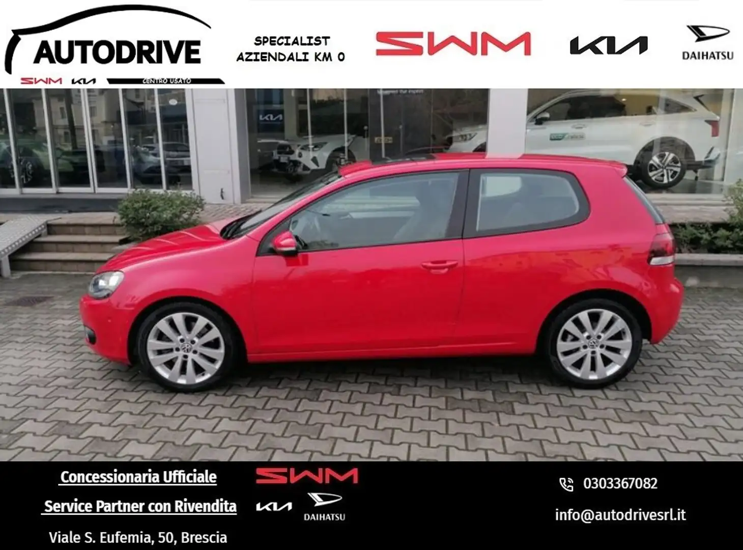 Volkswagen Golf Golf 1.4 TSI 160CV DSG HIGHLINE MOTORE NUOVO Rosso - 1