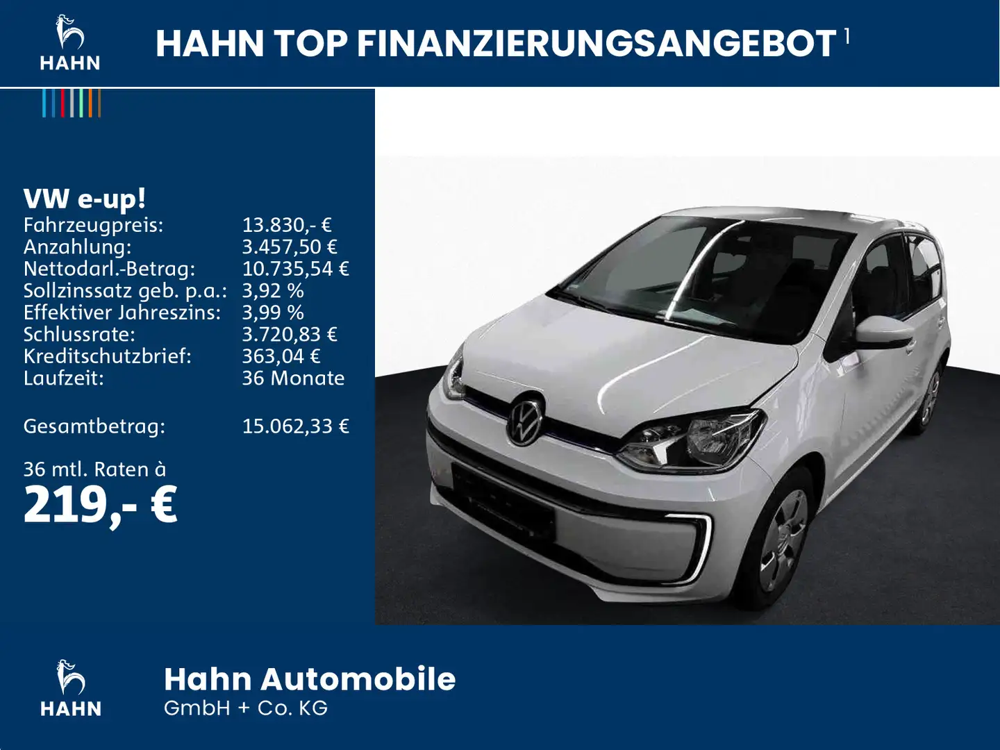 Volkswagen e-up! Climatr Sitzh PDC CAM GRA DAB Bluetooth Weiß - 2