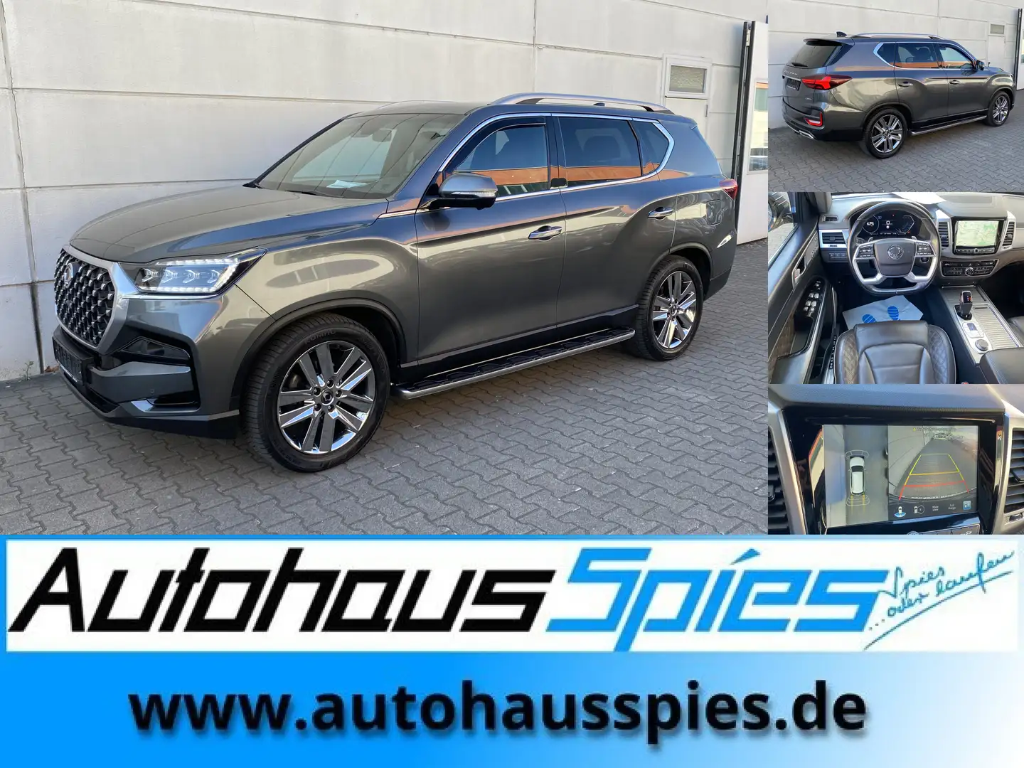 SsangYong Rexton 2,2 E-XDI 4WD 8AT   Sapphire 5S EL AHK 3,5t Trittb Grau - 1