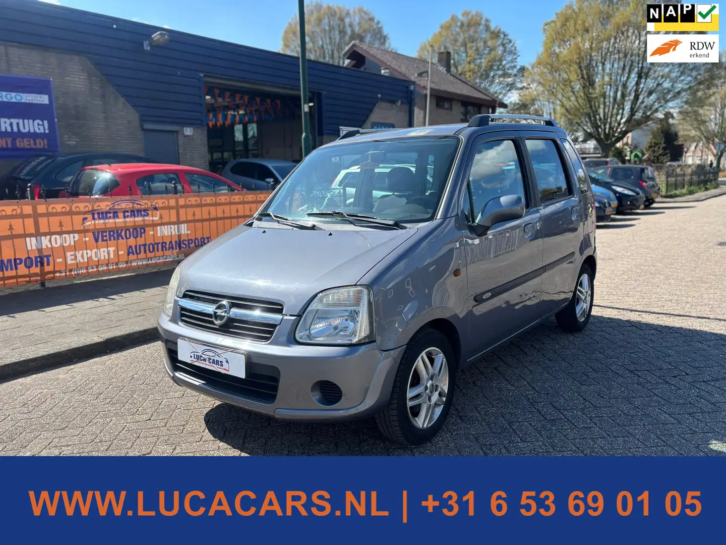 Opel Agila 1.2-16V Flexx Gris - 1