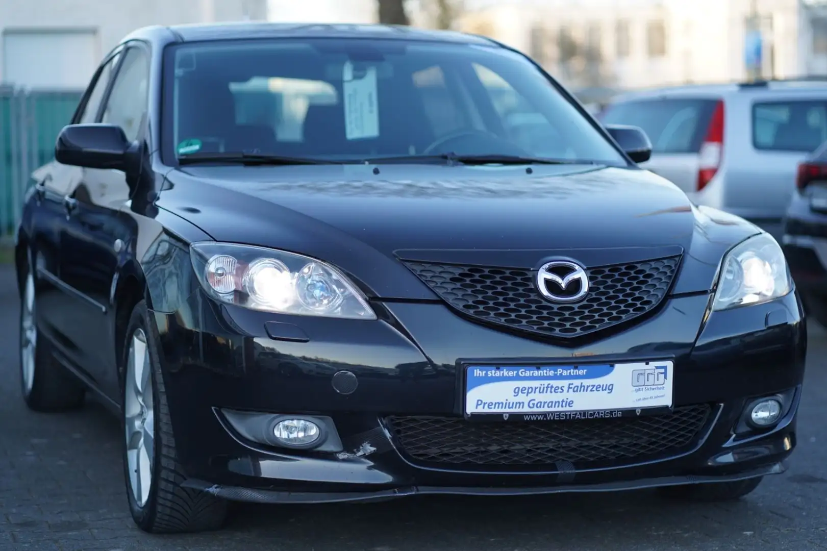 Mazda 3 Lim. 2.0 Sport Alu Klima Kamera Navi Xenon DAB Schwarz - 1