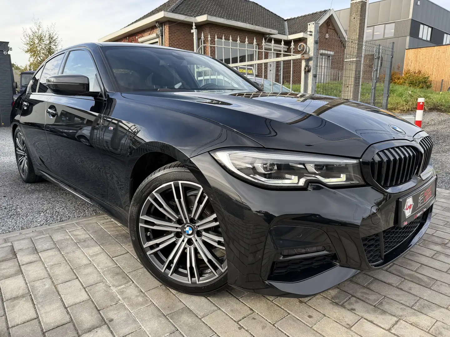 BMW 318 318i- Pack M-Cuir Alcantara🔝Automatique🔝 Noir - 2