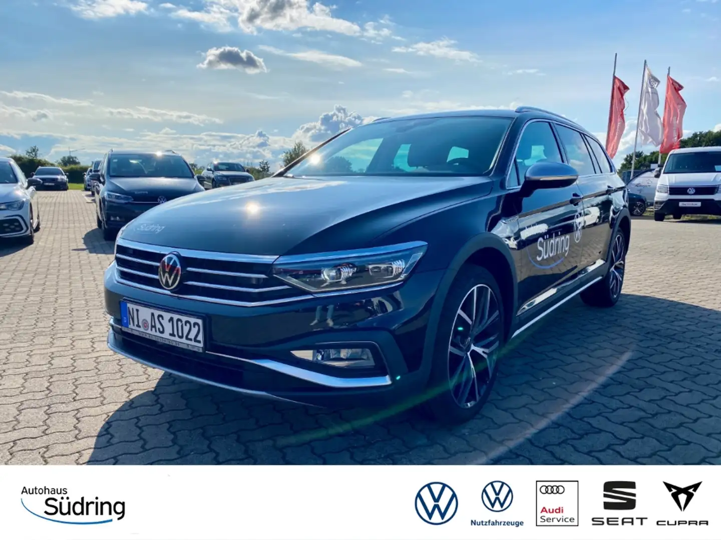 Volkswagen Passat Variant 2,0 TDI Alltrack 4Motion DSG AHK Nero - 1