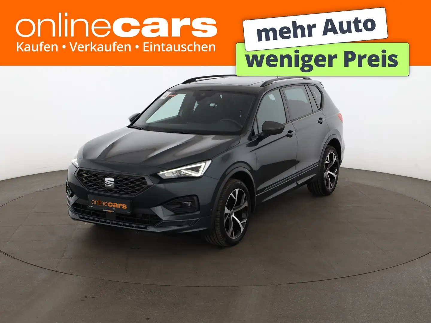 SEAT Tarraco 2.0 TDI 4Drive FR Aut 7-SITZER AHK SKY Grau - 1