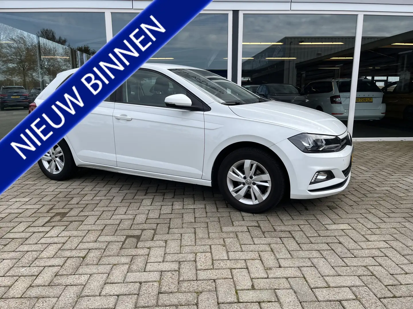Volkswagen Polo 1.0 TSI Comfortline Airco / Carplay /Lmv Blanco - 1