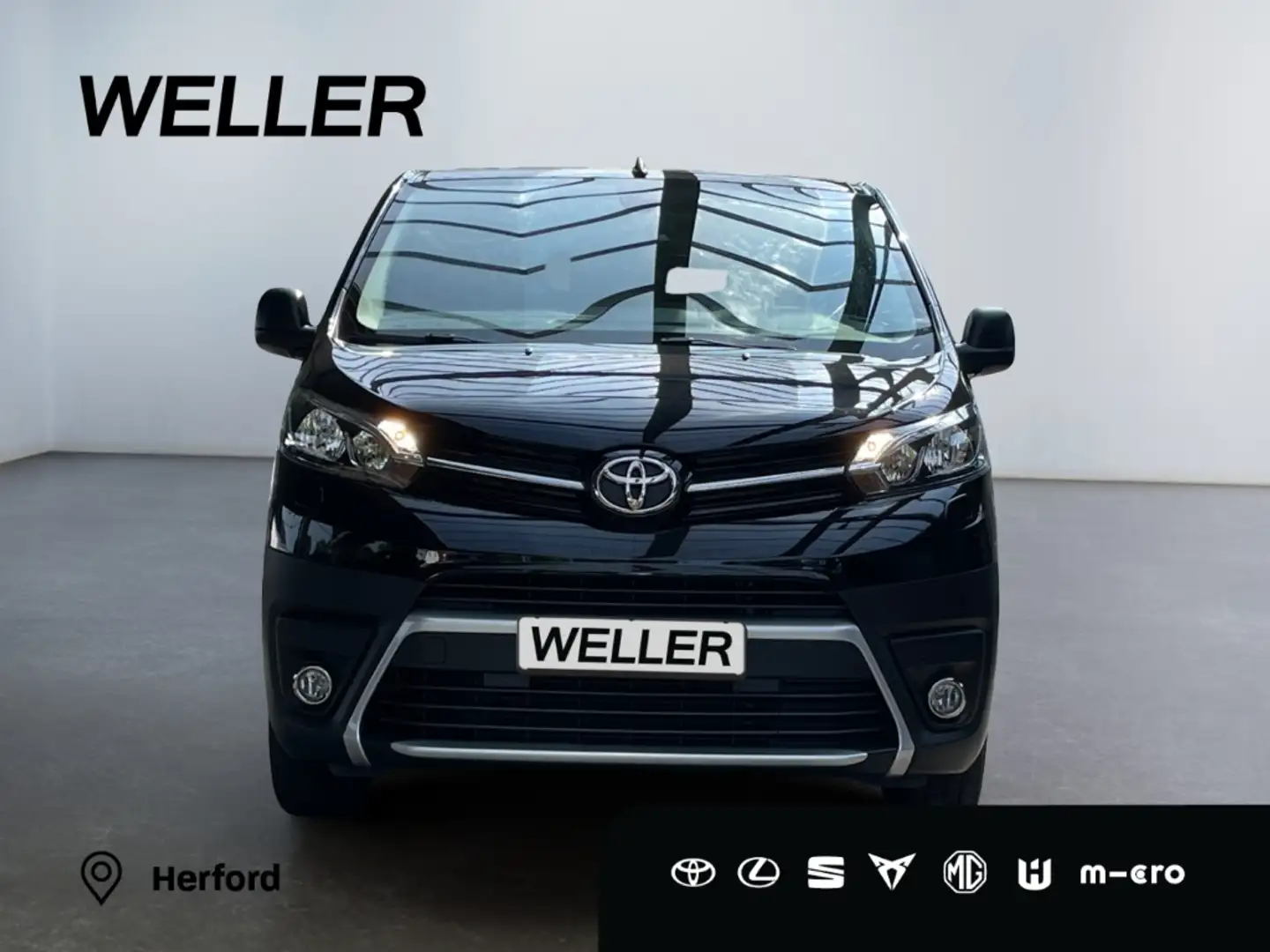 Toyota Proace 1,5l-D-4D L1 Meister *AHK*Navi*Kamera*TWA* Schwarz - 2