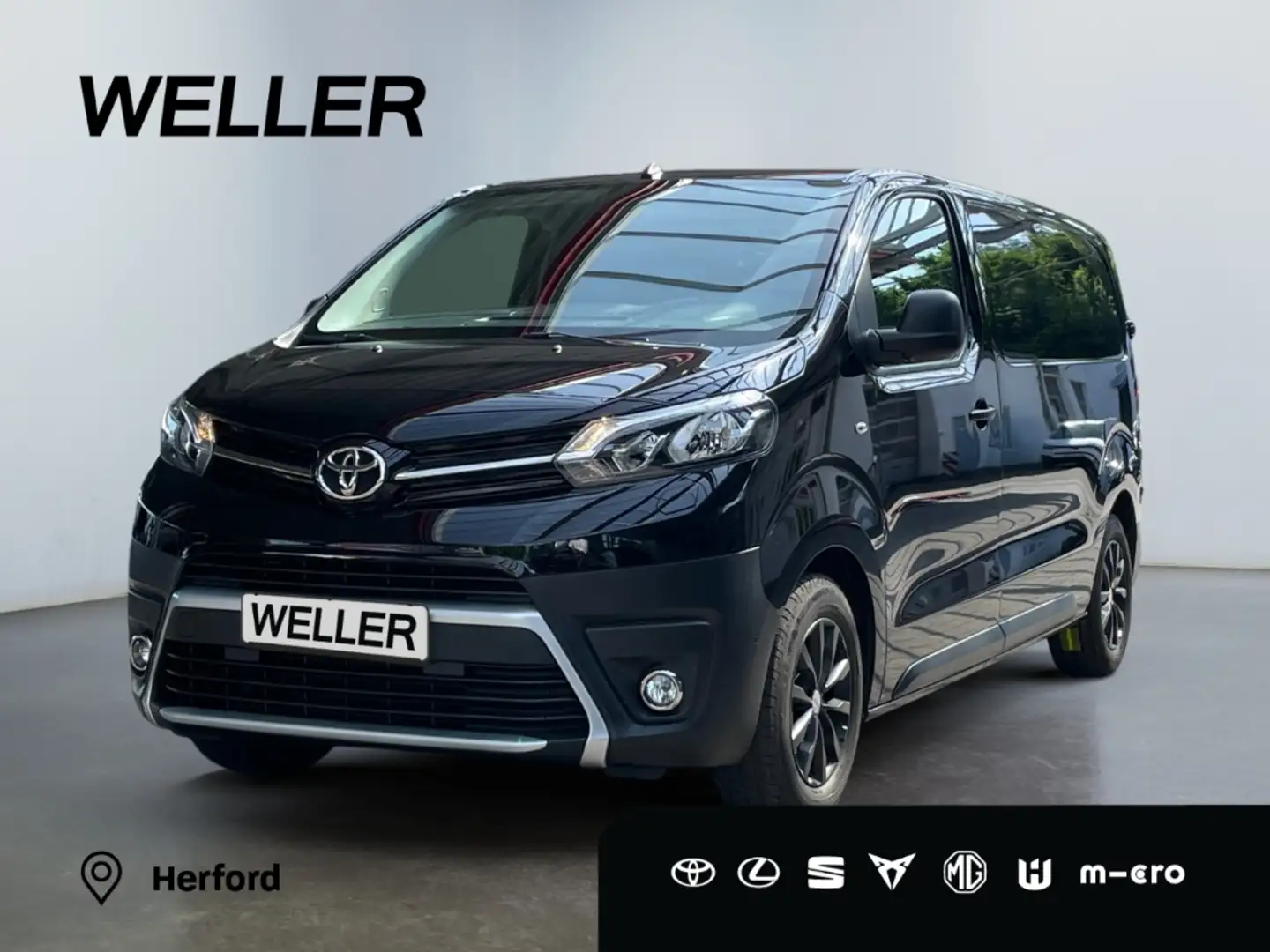 Toyota Proace 1,5l-D-4D L1 Meister *AHK*Navi*Kamera*TWA* Schwarz - 1