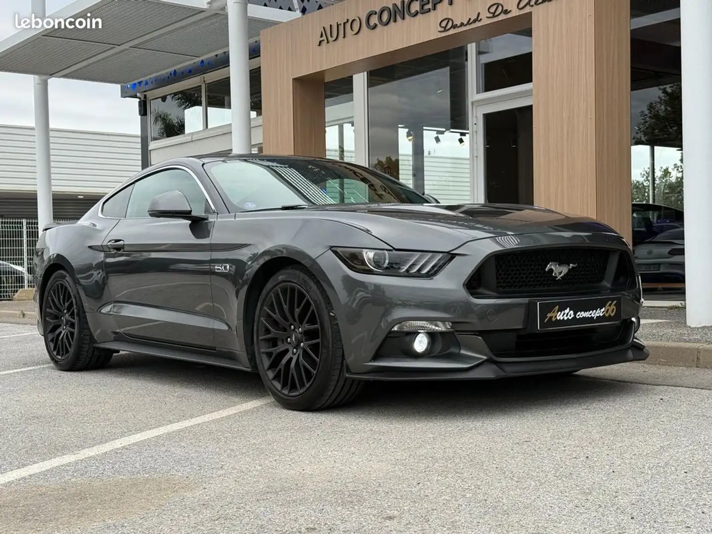 Ford Mustang PERFORMANCE VI FASTBACK 5.0 V8 GT 421 ch BV6 Grau - 1