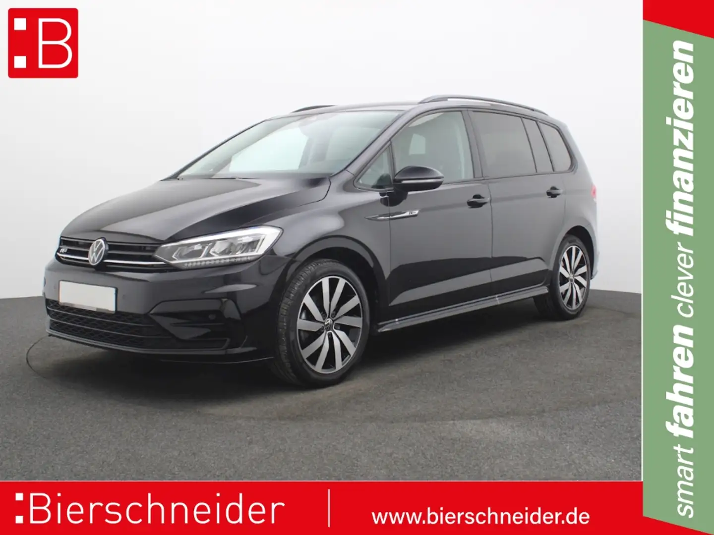 Volkswagen Touran 2.0 TDI DSG Highline RLine BLACK STYLE KAMERA ALU1 Schwarz - 1