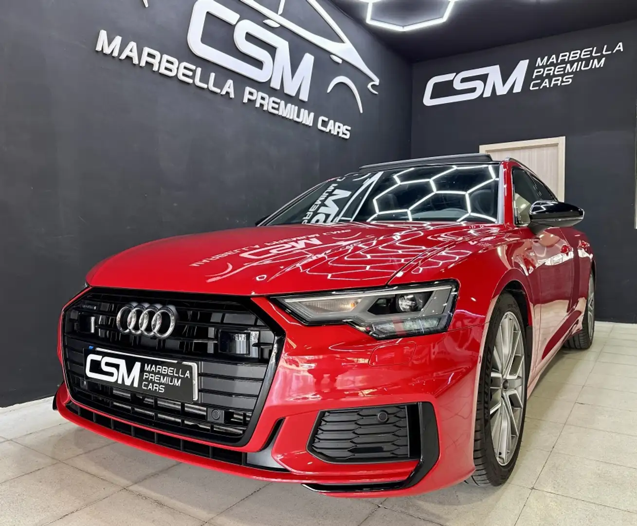 Audi A6 Avant 45 TDI quattro Tiptronic Rojo - 1