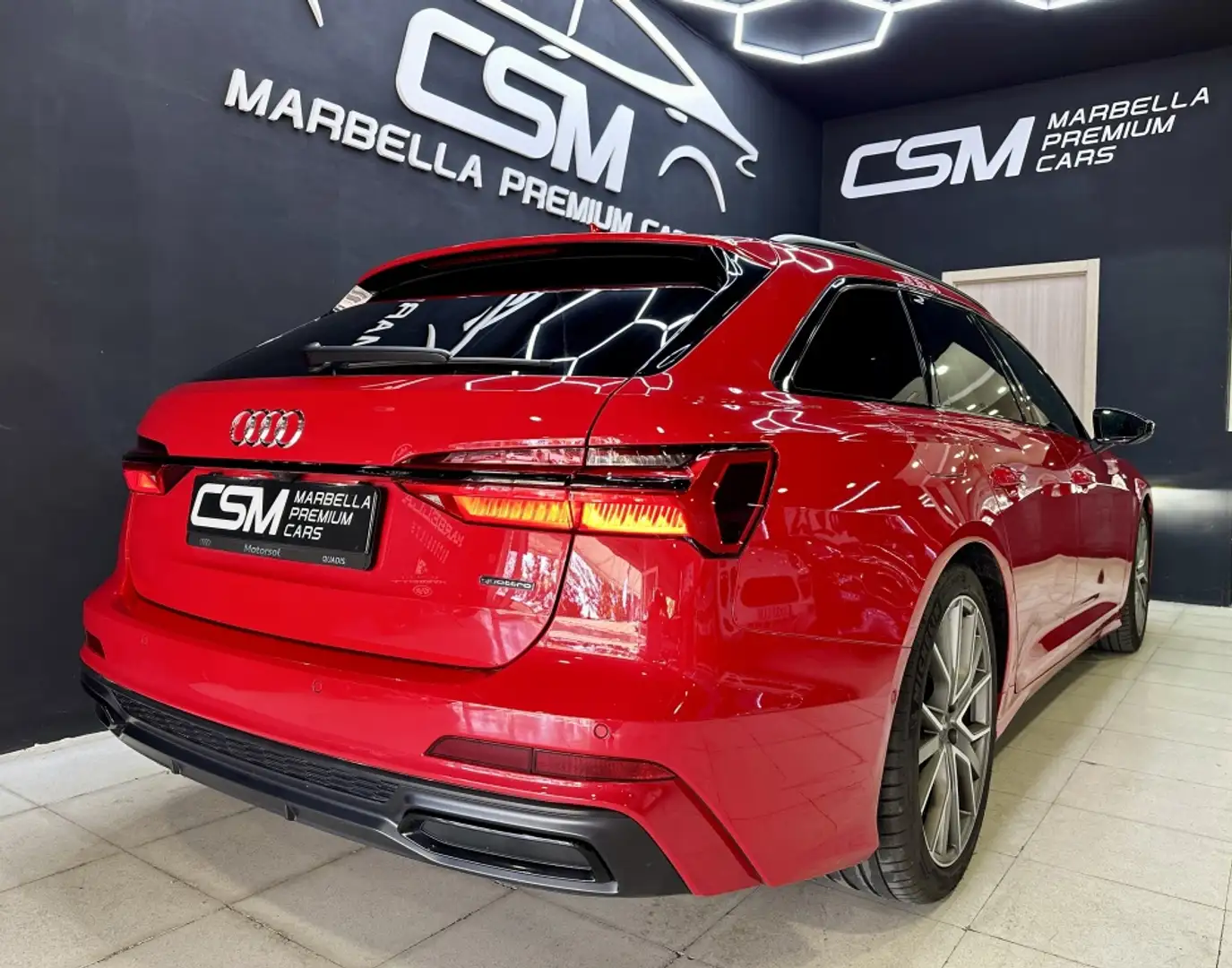 Audi A6 Avant 45 TDI quattro Tiptronic Rojo - 2