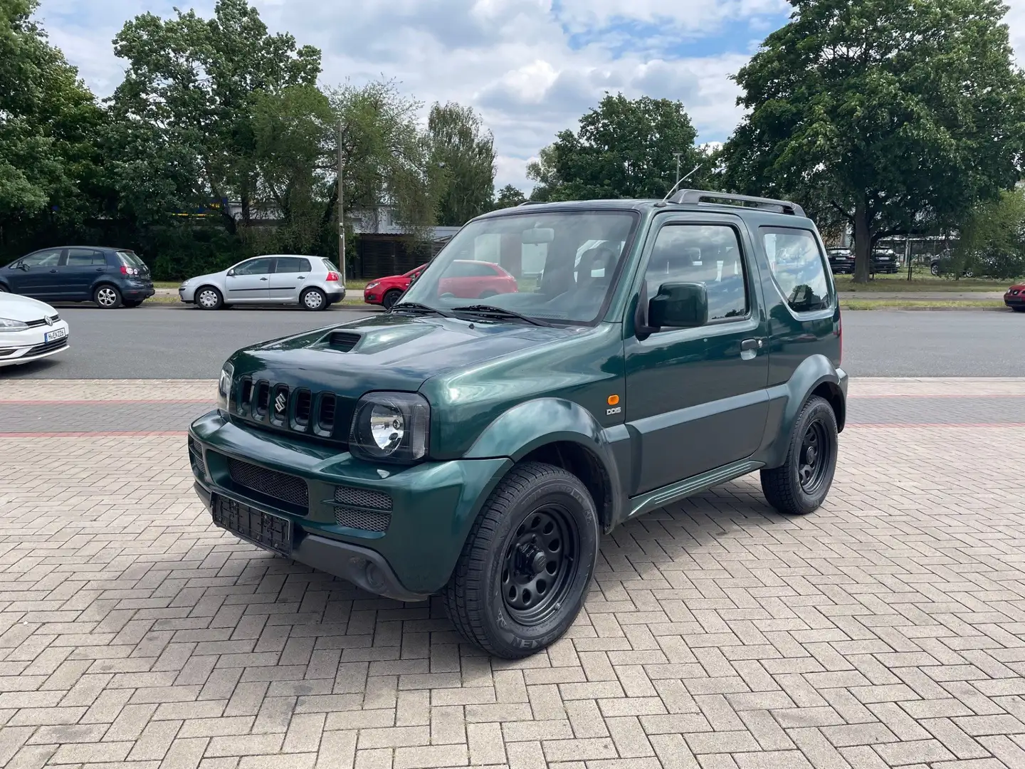 Suzuki Jimny 1.5 DDiS Ranger Diesel 4x4 AHK *Klima Grün - 1